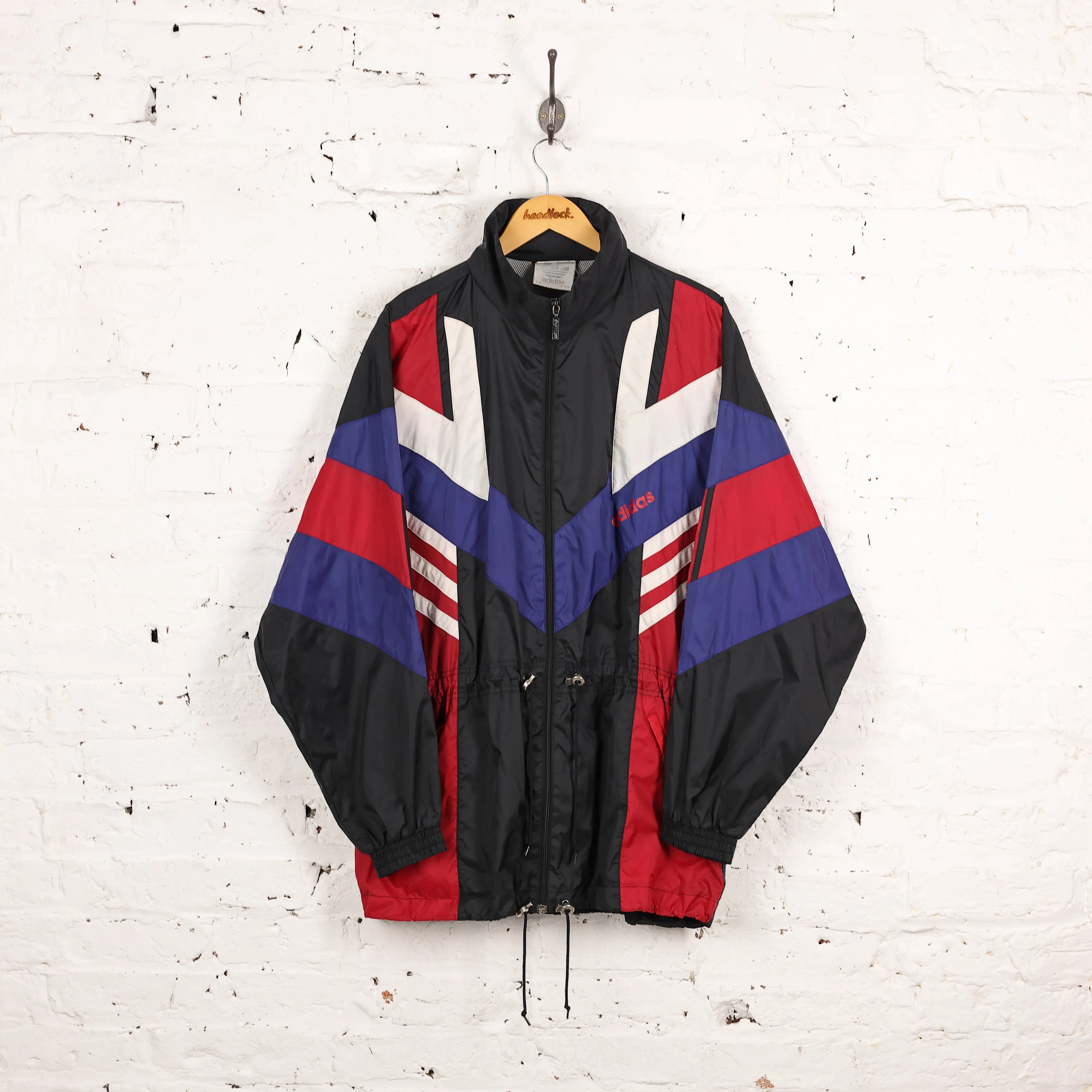 Adidas 90s Cagoule Rain Jacket - Black - XL