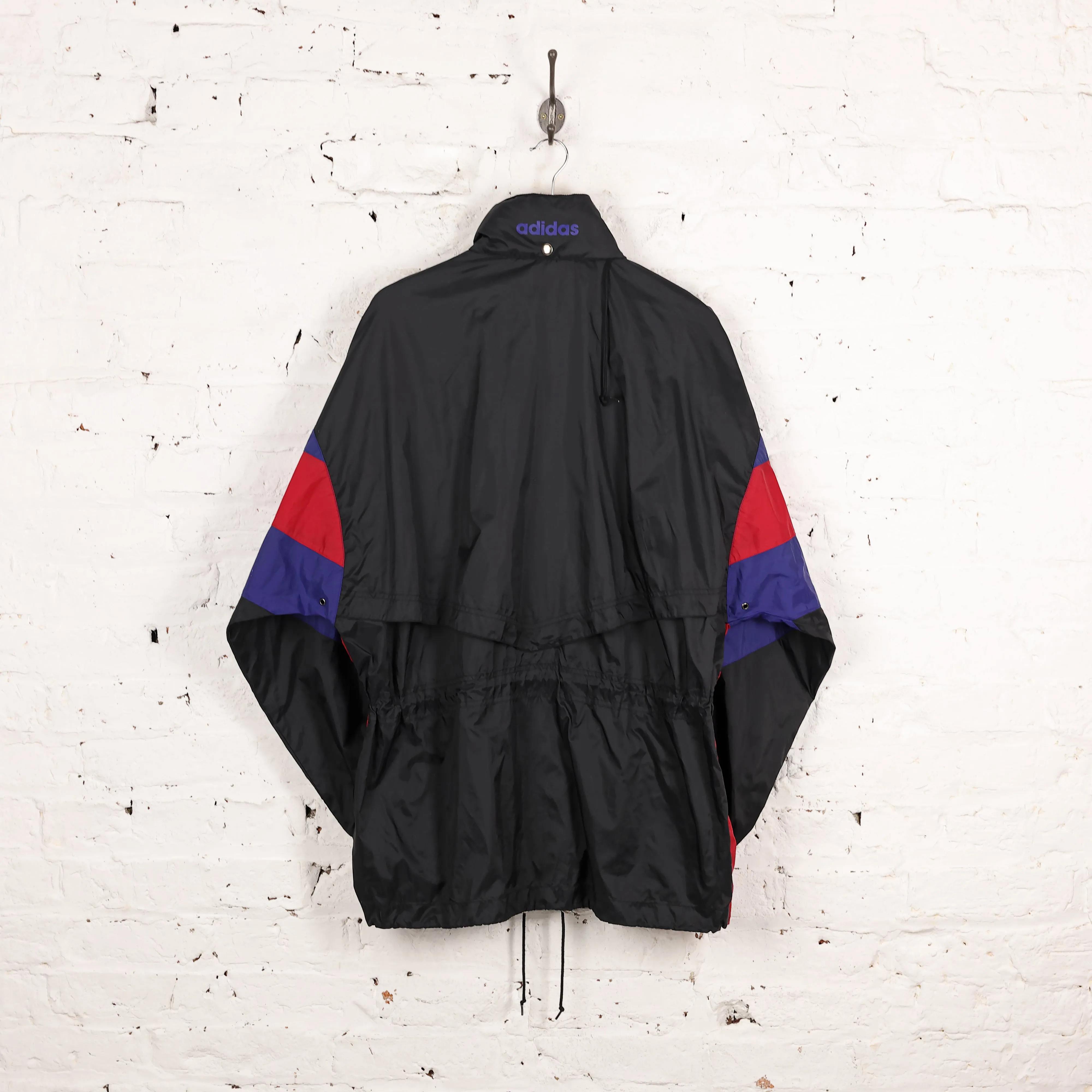 Adidas 90s Cagoule Rain Jacket - Black - XL