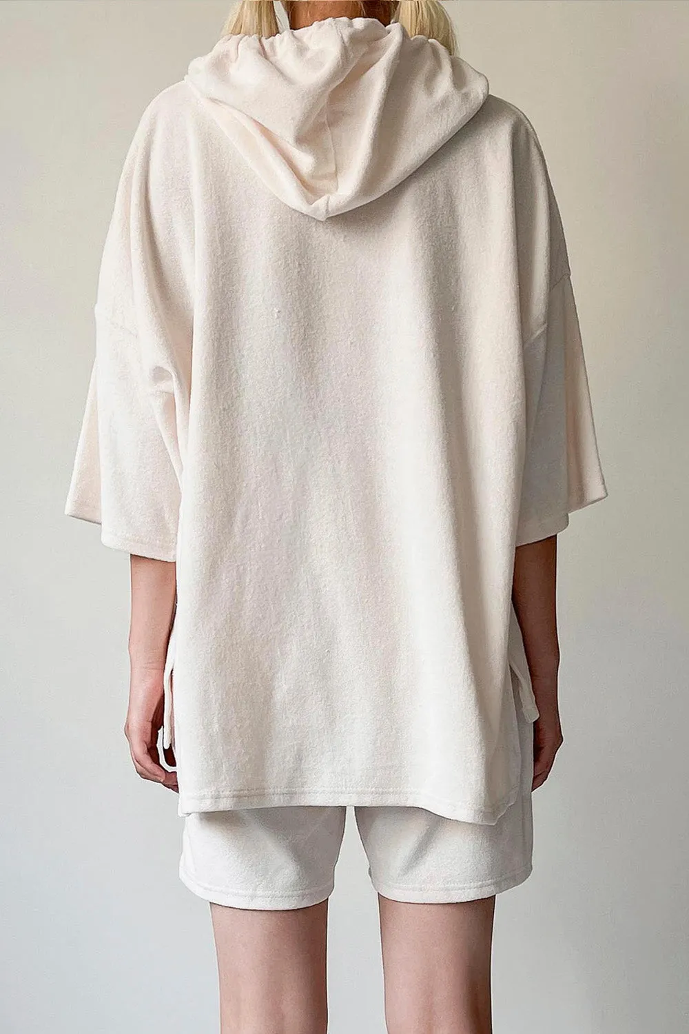 Alice Hooded Terry Top