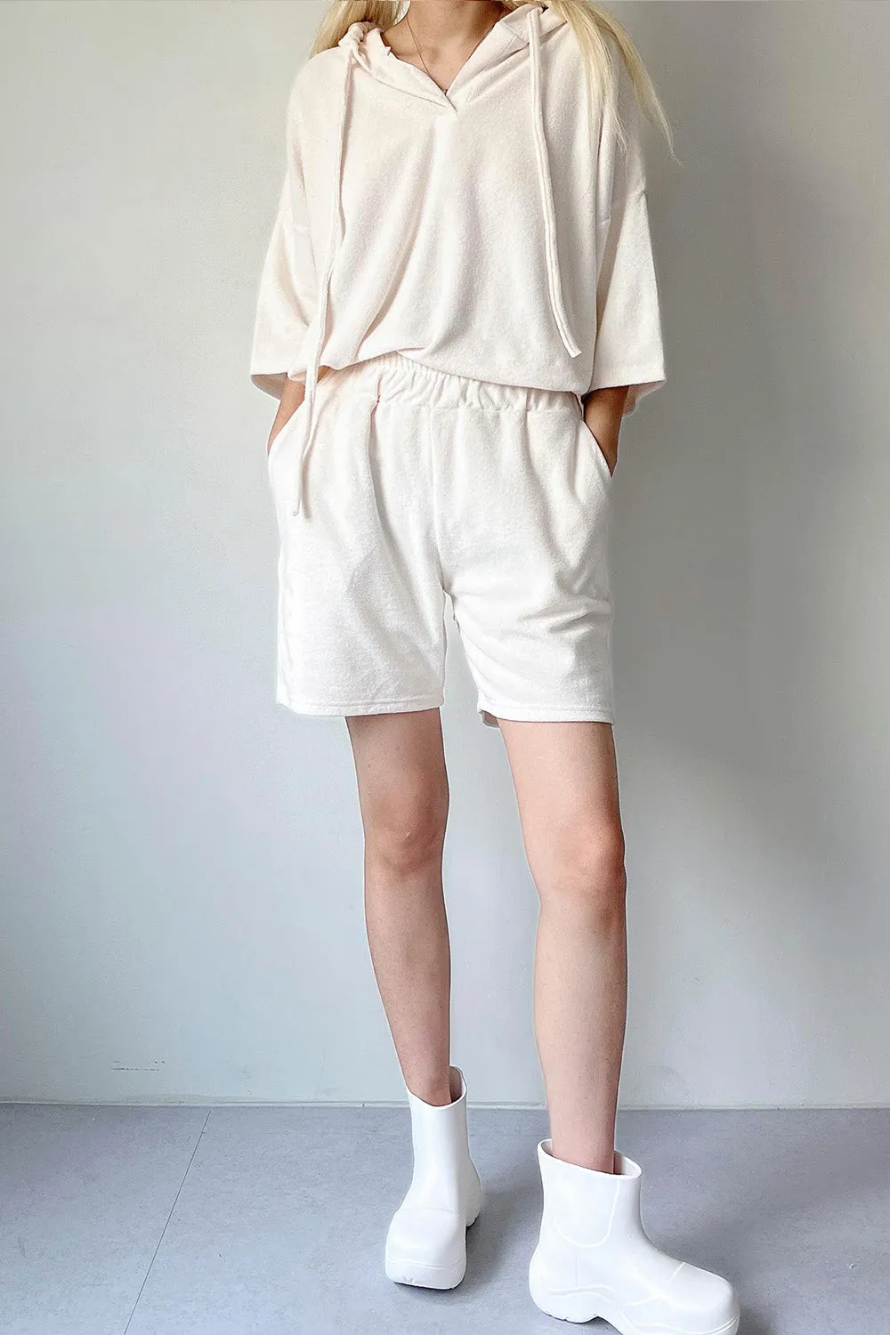 Alice Hooded Terry Top