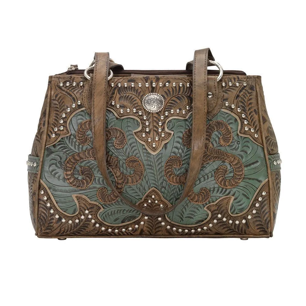 Annie's Secret Multi-Compartment Tote w/ Conceal Carry Pocket
