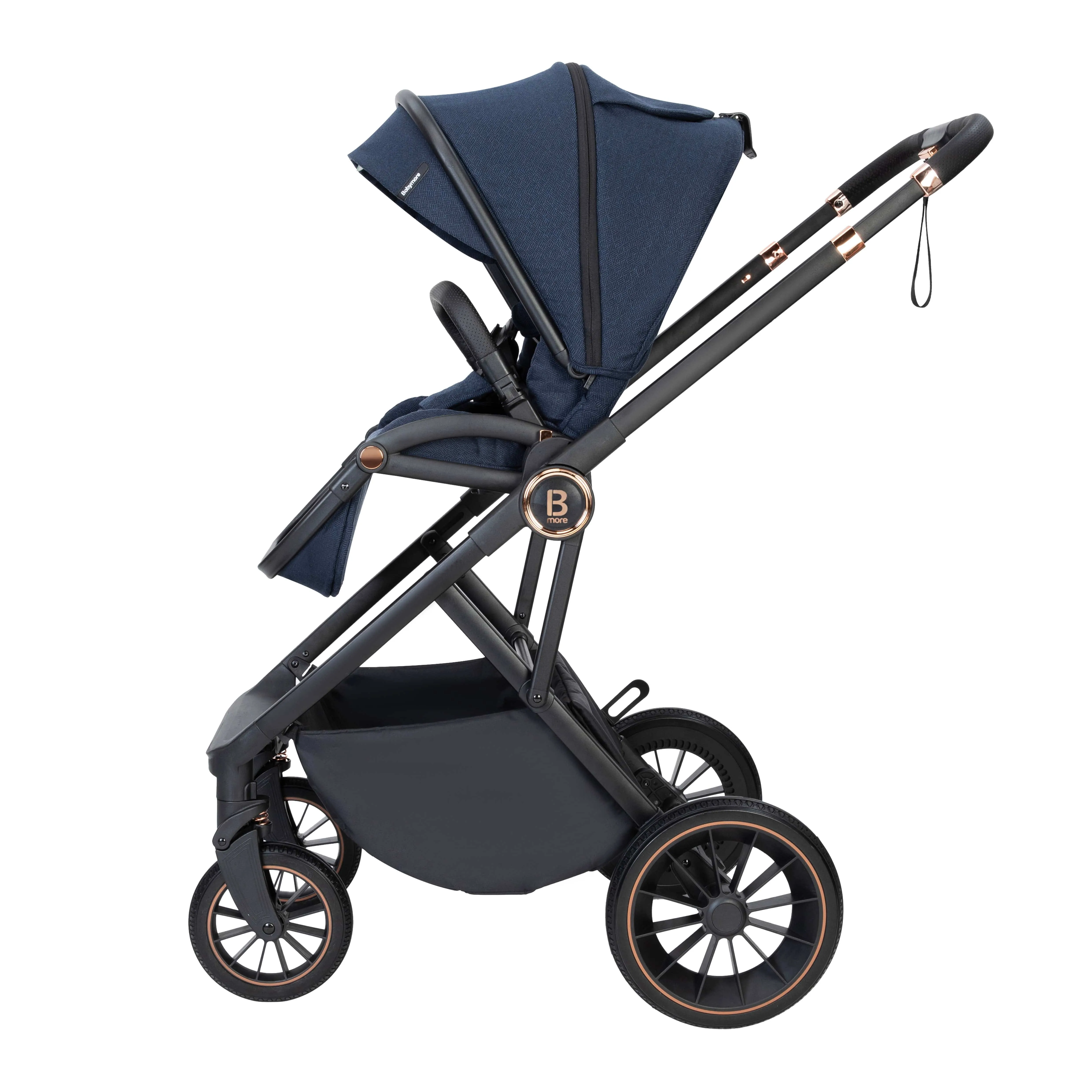 Babymore Chia, (Coco) Travel System - Midnight Blue