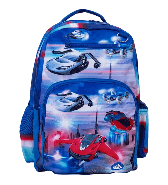 Big Kids Backpack - Flying Cars