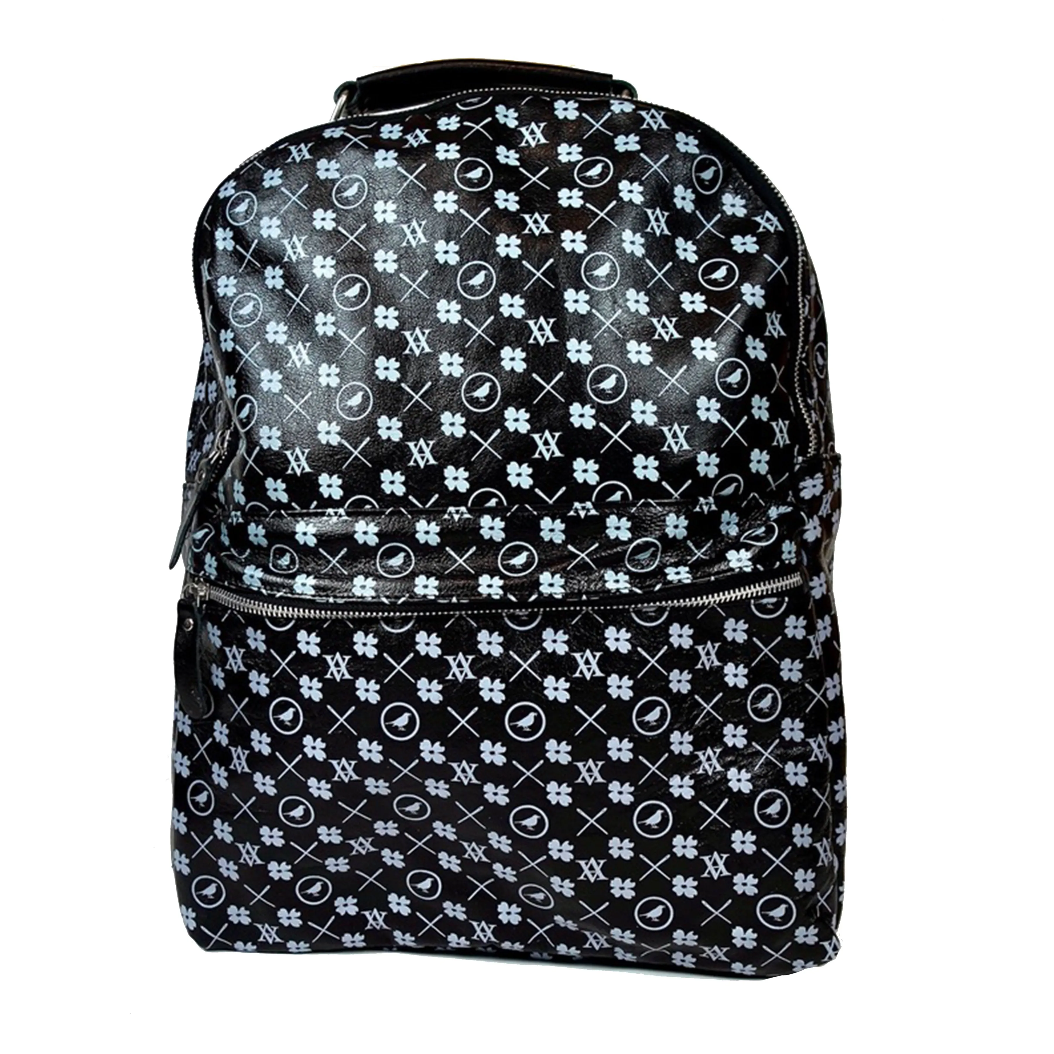 Black Leather Backpack