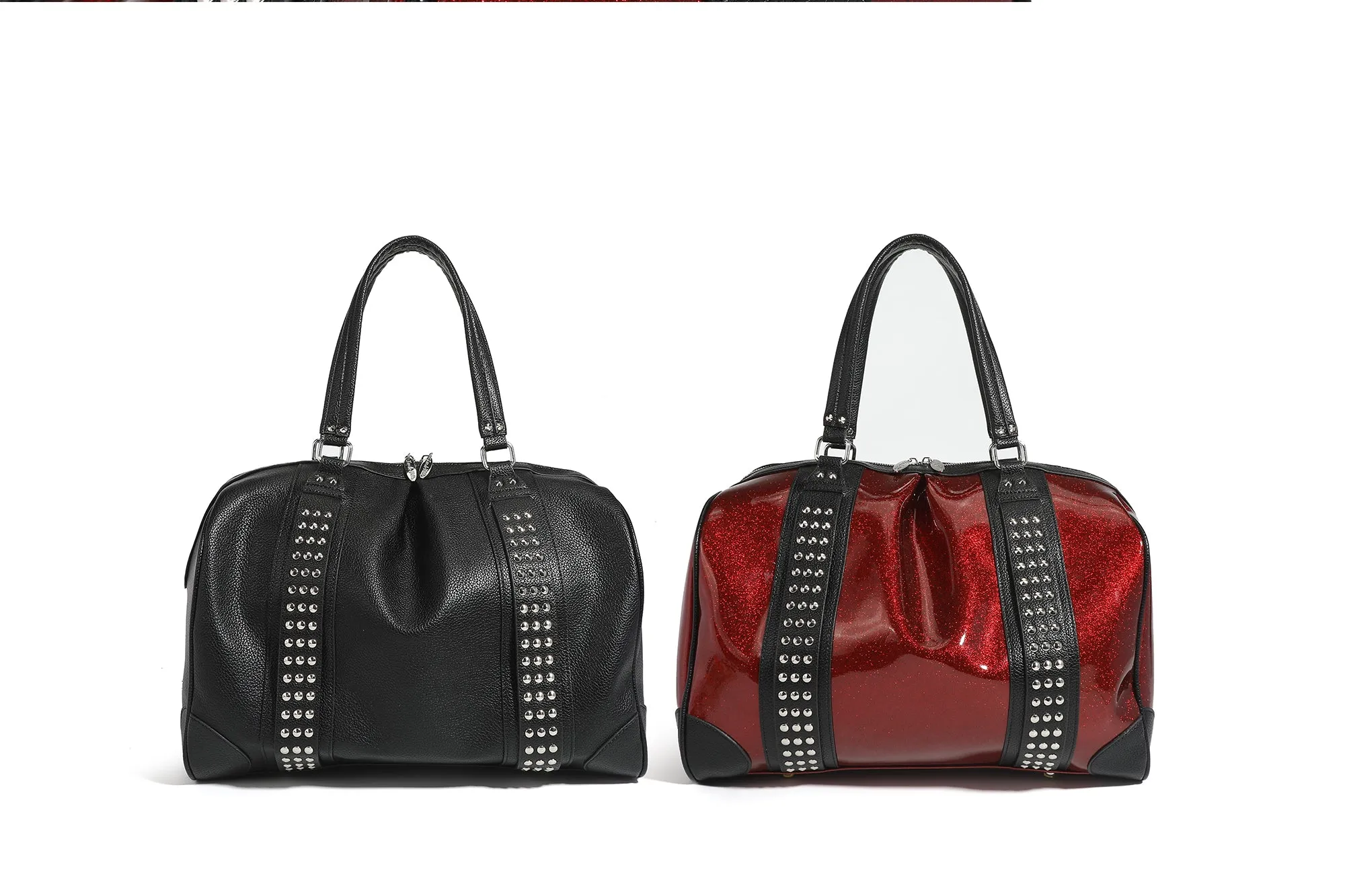 Black Matte Large Evie Tote