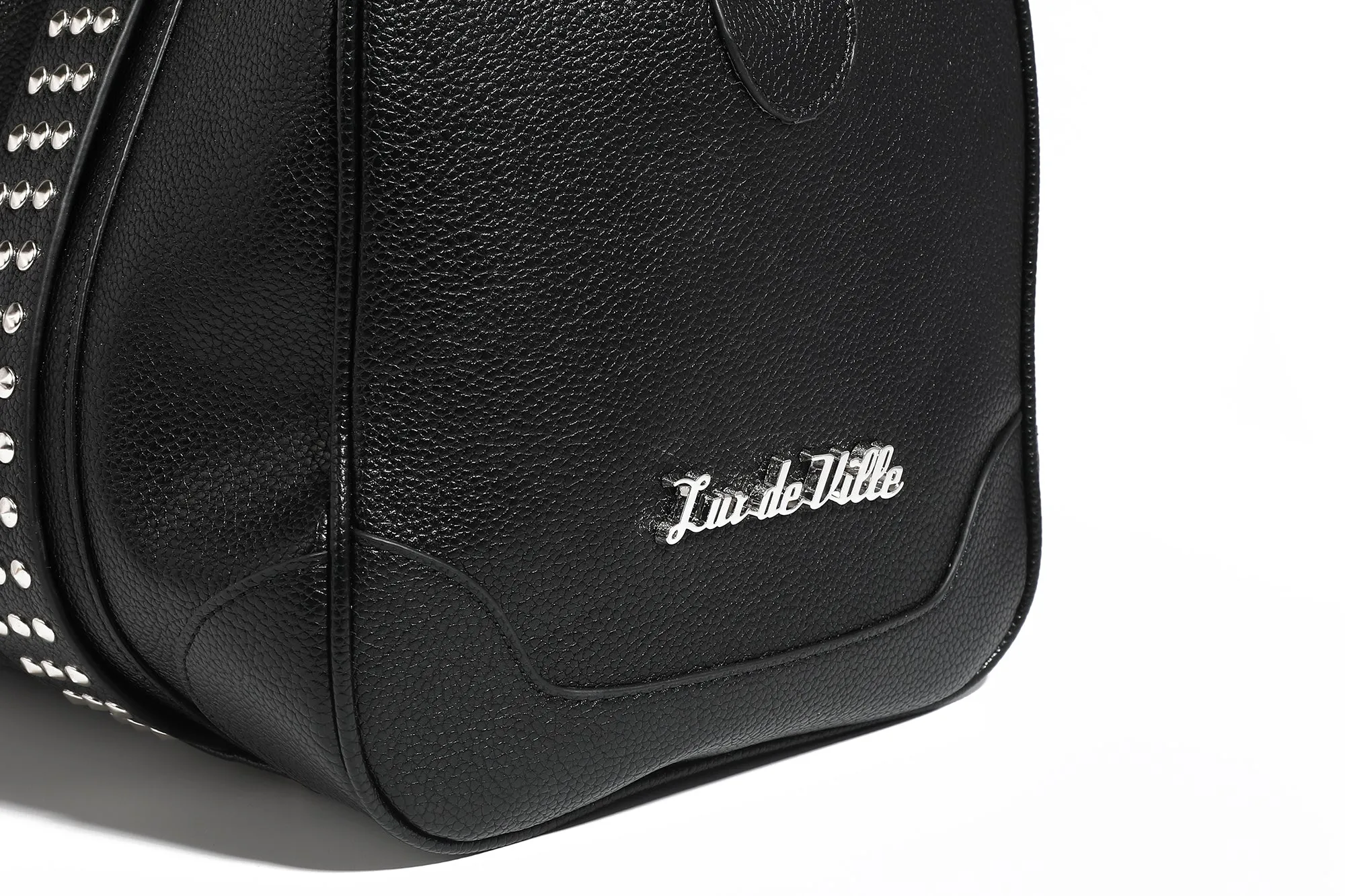 Black Matte Large Evie Tote