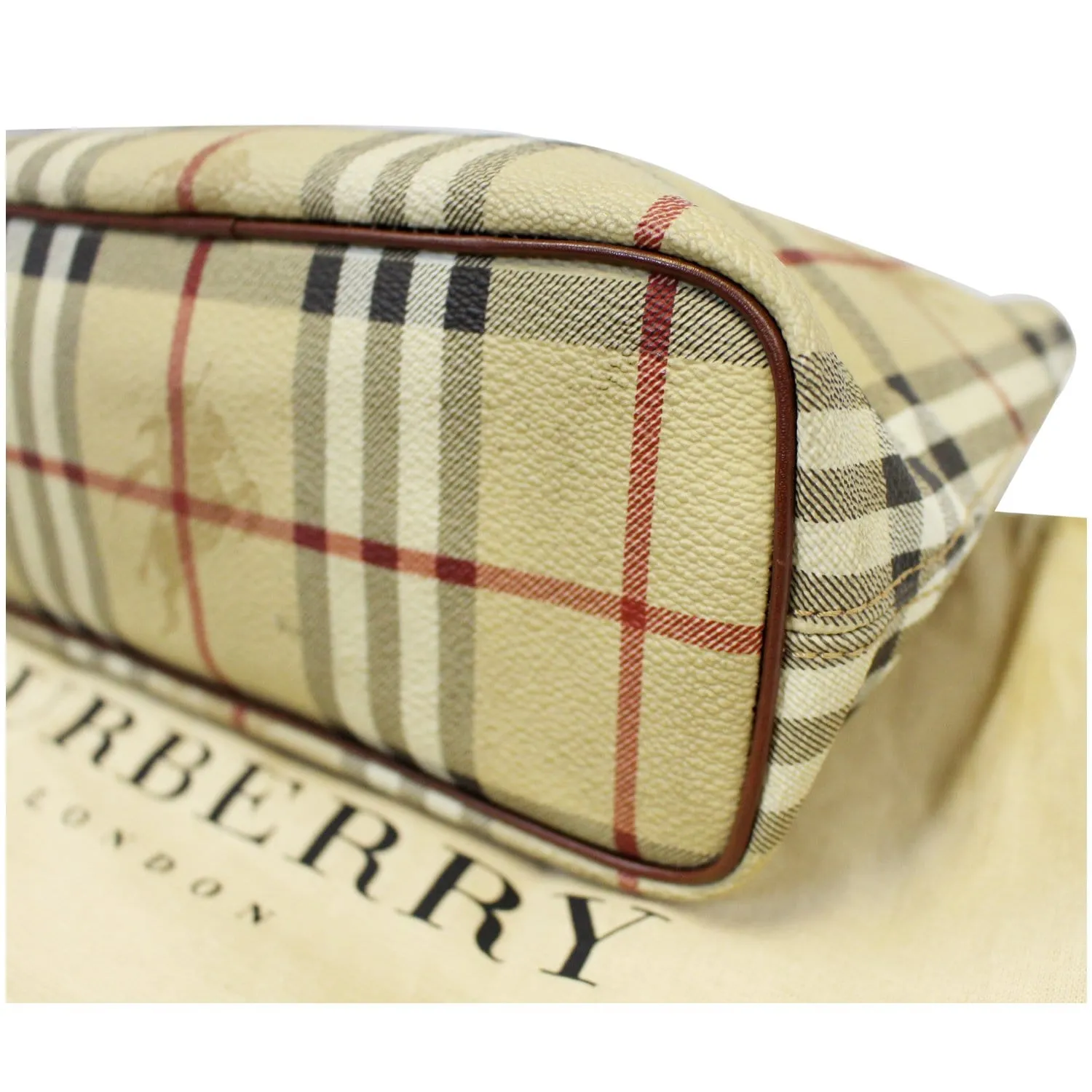 BURBERRY Nova Check Tote Bag