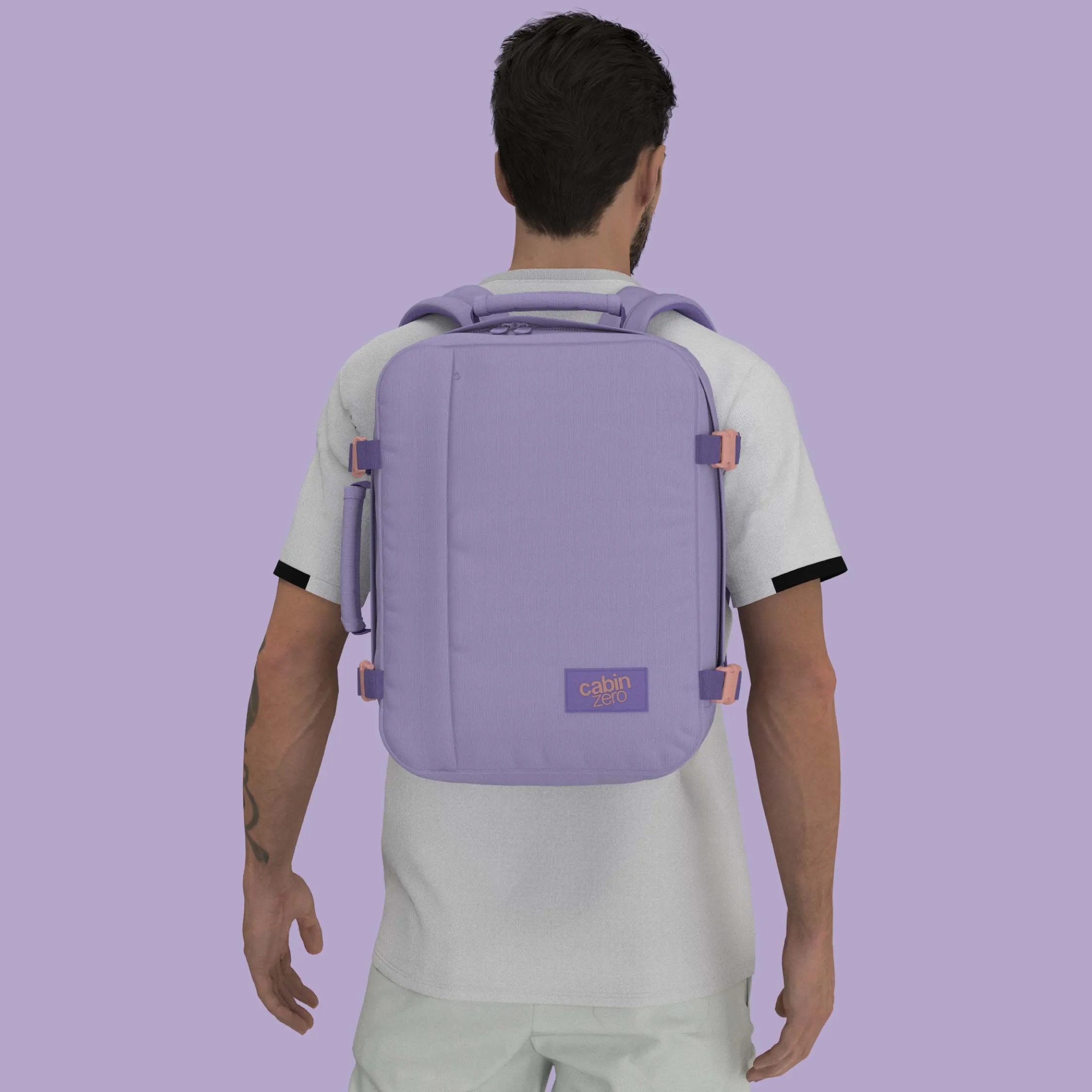 CabinZero Classic 28L (Smokey Violet)