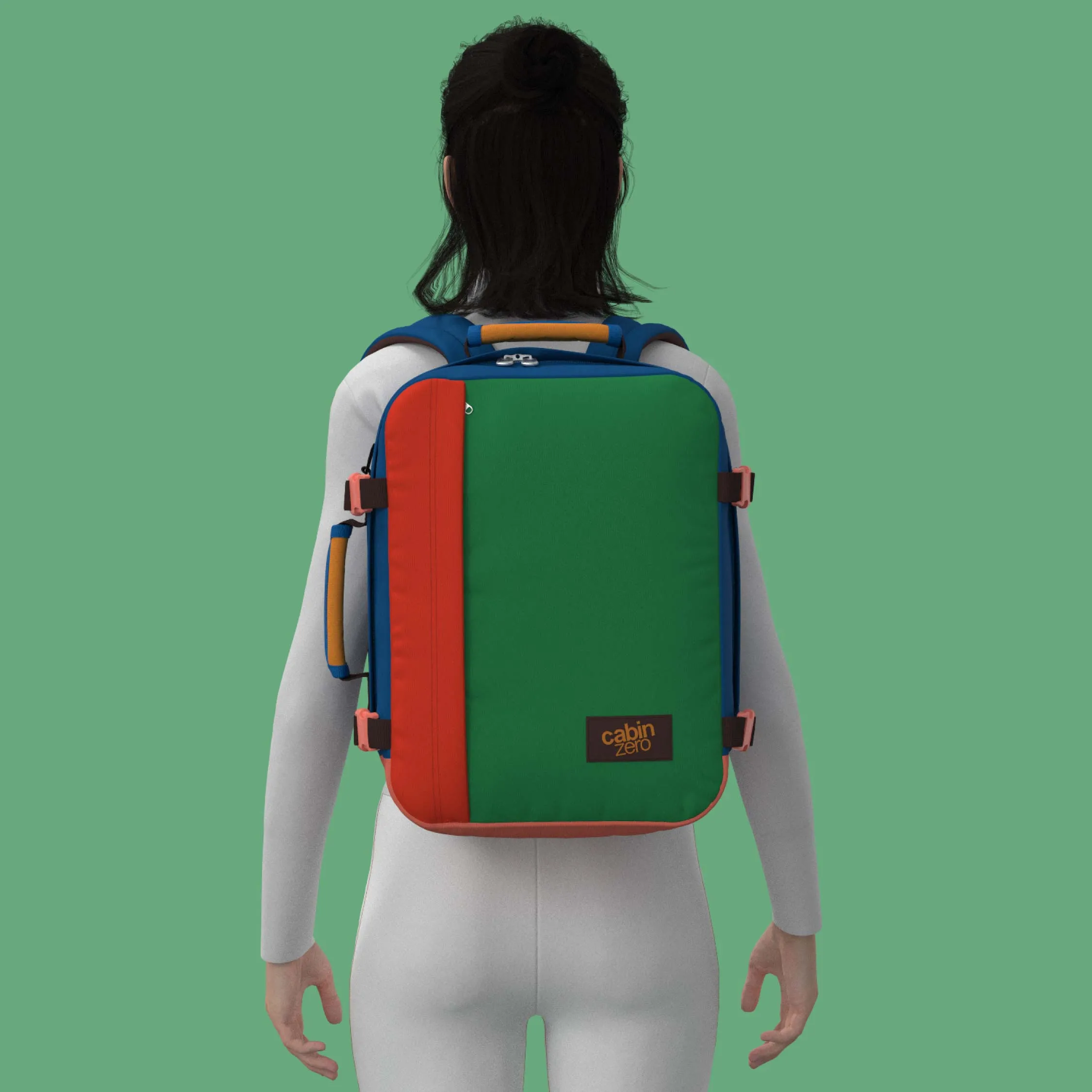 CabinZero Classic 28L (Tropical Blocks)