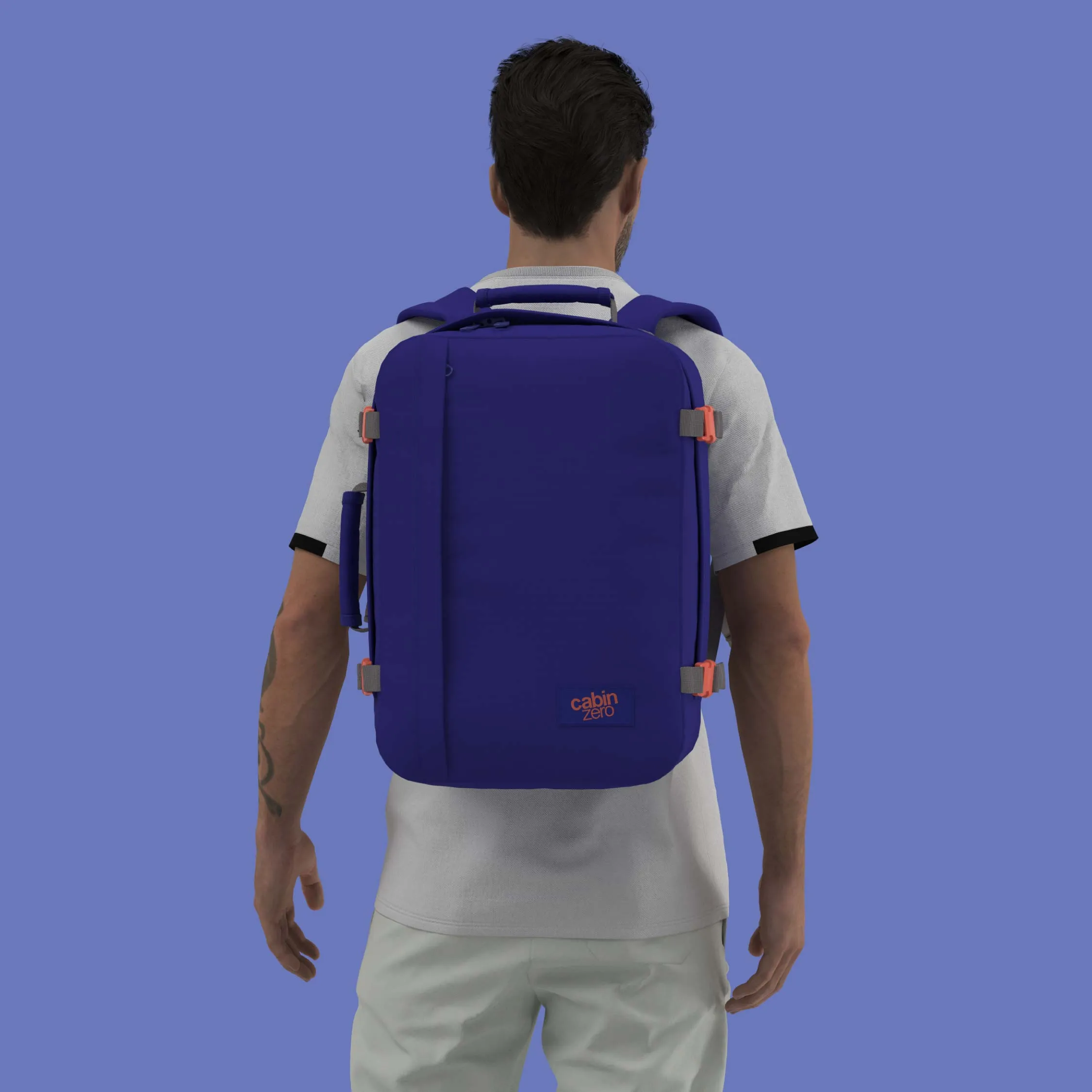 CabinZero Classic 36L (Neptune Blue)