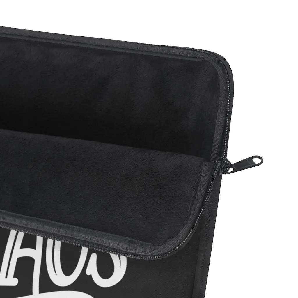 Caffeine & Chaos Laptop Sleeve