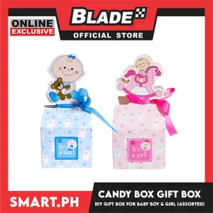 Candy Box DIY Gift Box 12cm (Assorted) Perfect For Party Giveaway Or Souvenir