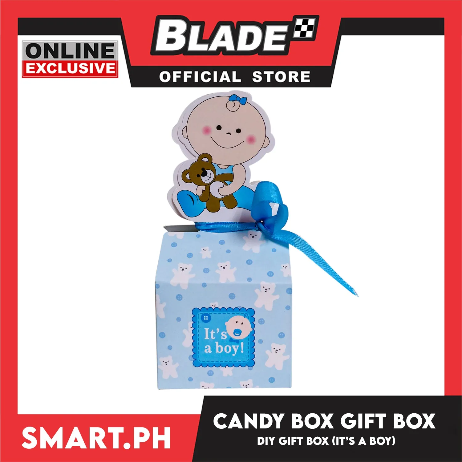 Candy Box DIY Gift Box 12cm (Assorted) Perfect For Party Giveaway Or Souvenir