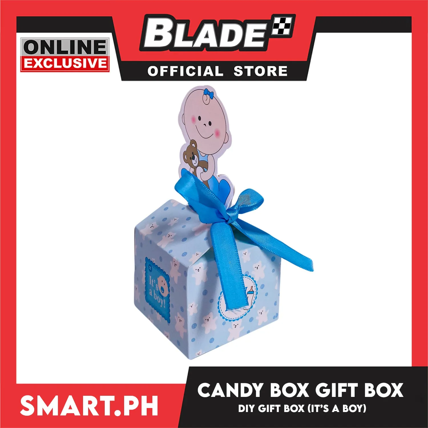 Candy Box DIY Gift Box 12cm (Assorted) Perfect For Party Giveaway Or Souvenir