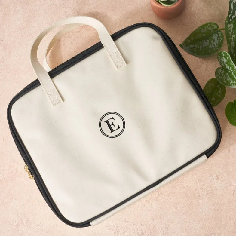 Canvas Makeup Case