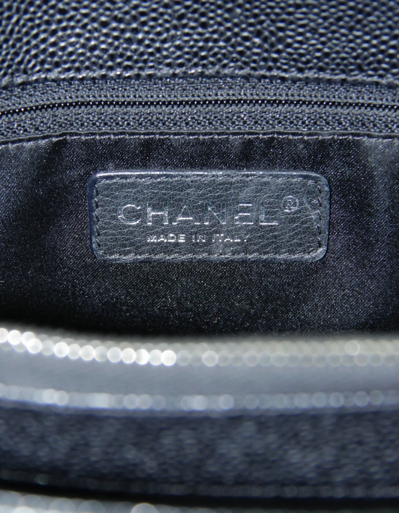 Chanel Black Caviar Quilted GST