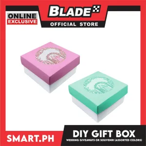 DIY Gift Box Candy, Chocolate, Jewelry, Party, Wedding Giveaways Or Souvenir (Assorted Colors)