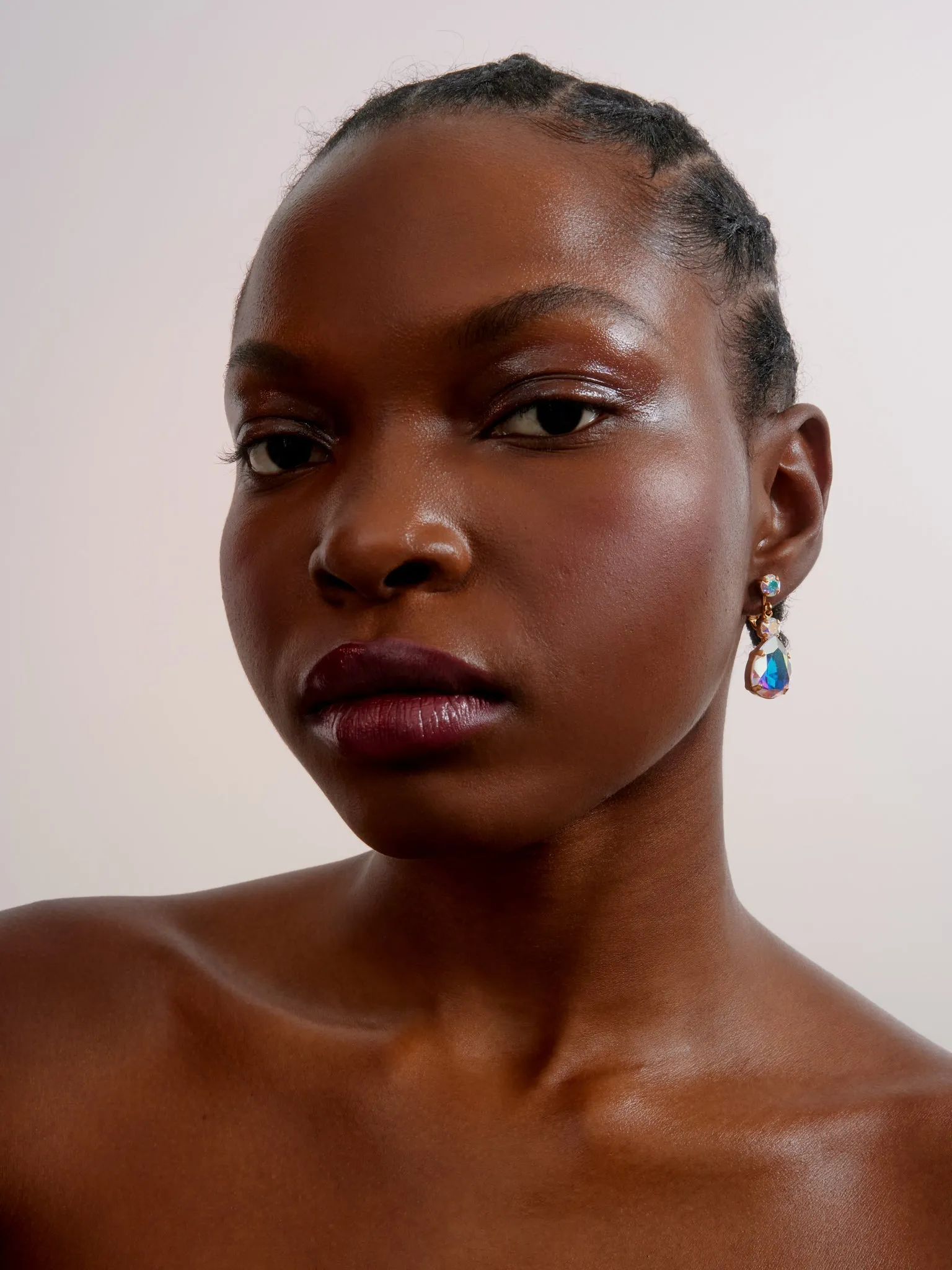 drop earrings aurora borealis