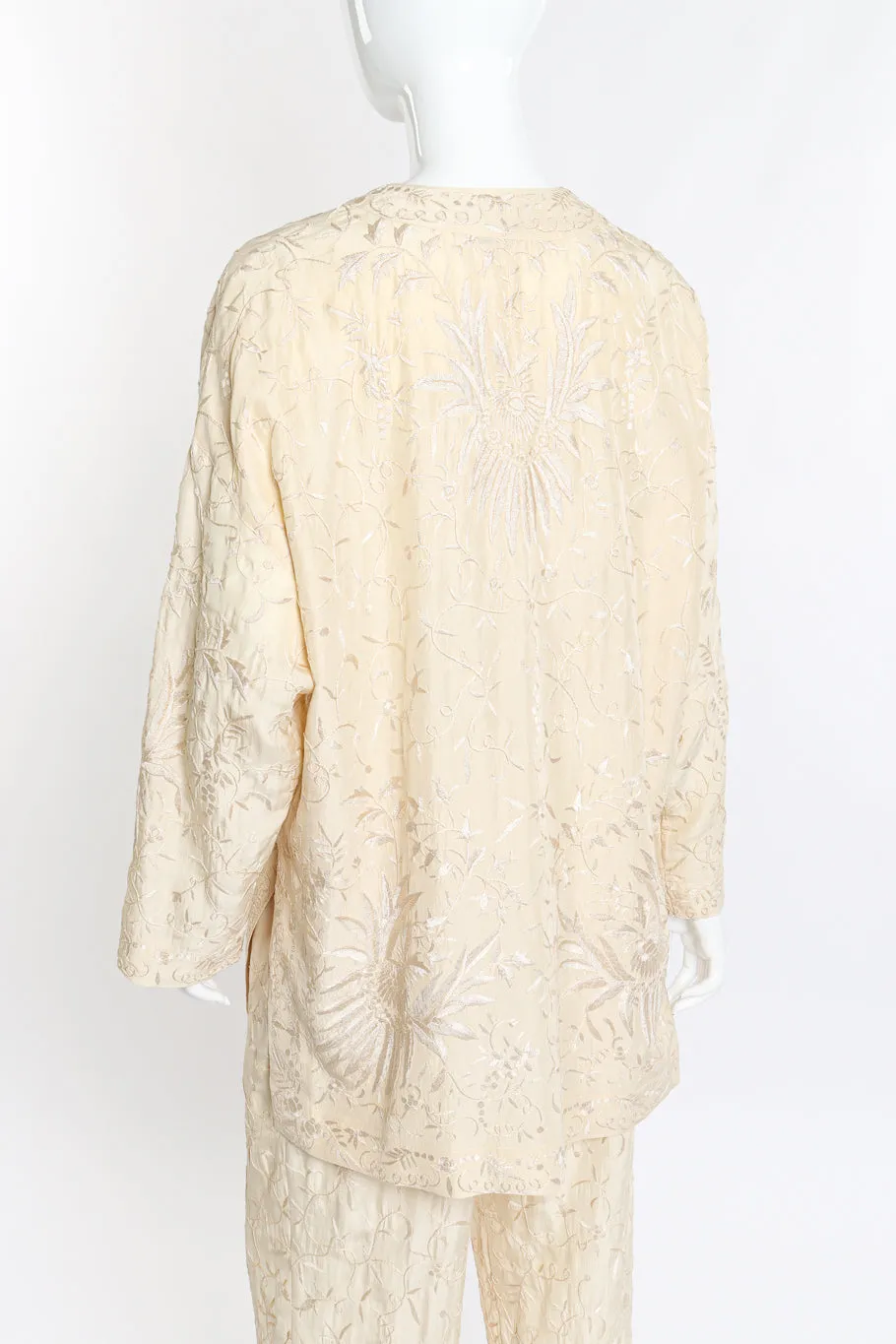Embroidered Top & Pant Set