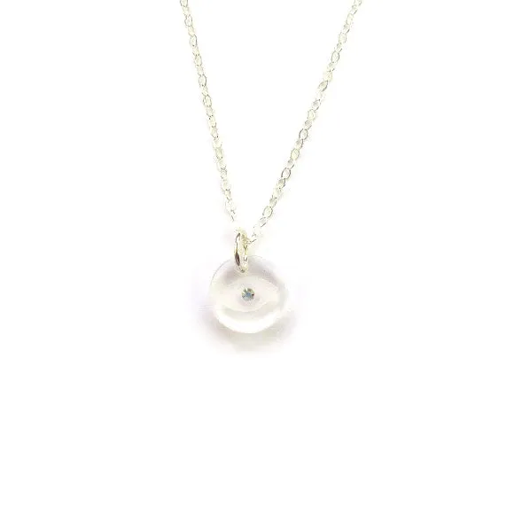Evil Eye Swarovski Necklace (WS)