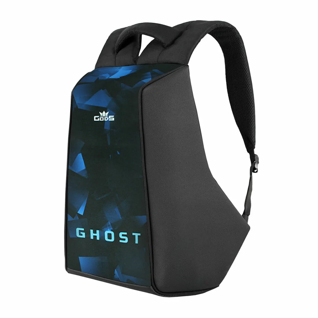 Ghost Blue Pixel – 25 litres,  Anti Theft Laptop backpack (15.6 inch laptops)