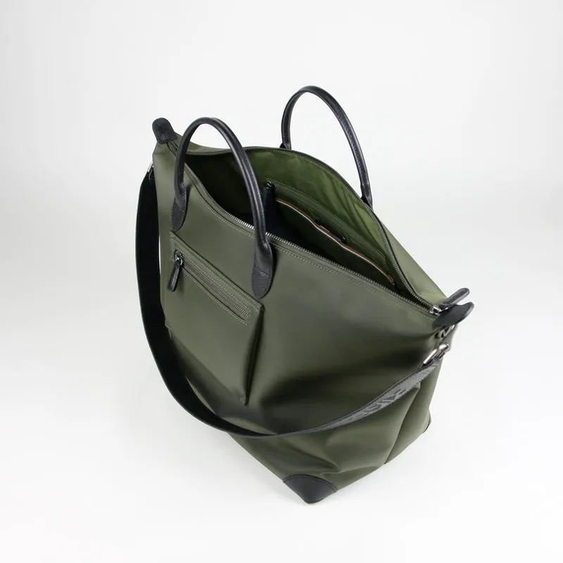 Gray Womens Nylon Shoulder Totes Gray Womens Nylon Shoulder Handbag Nylon Handbag Purse for Ladies