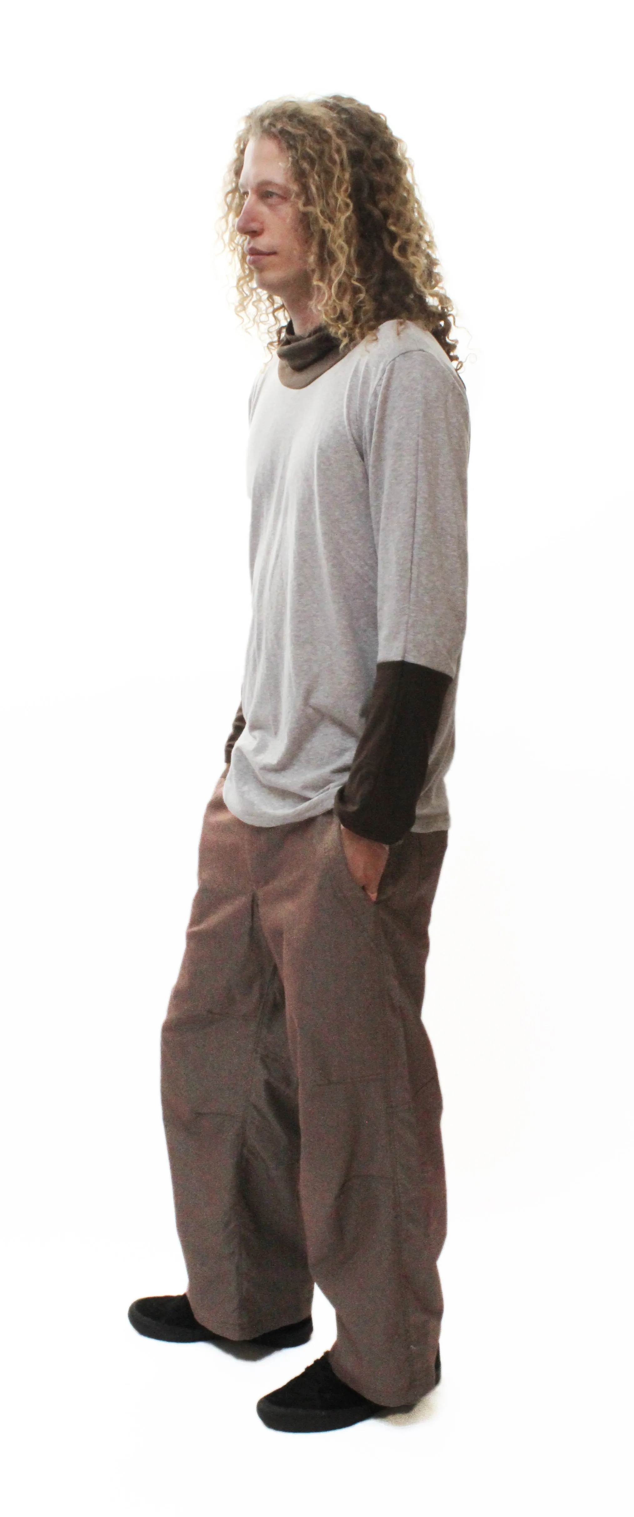 Heathered Drawstring Pant