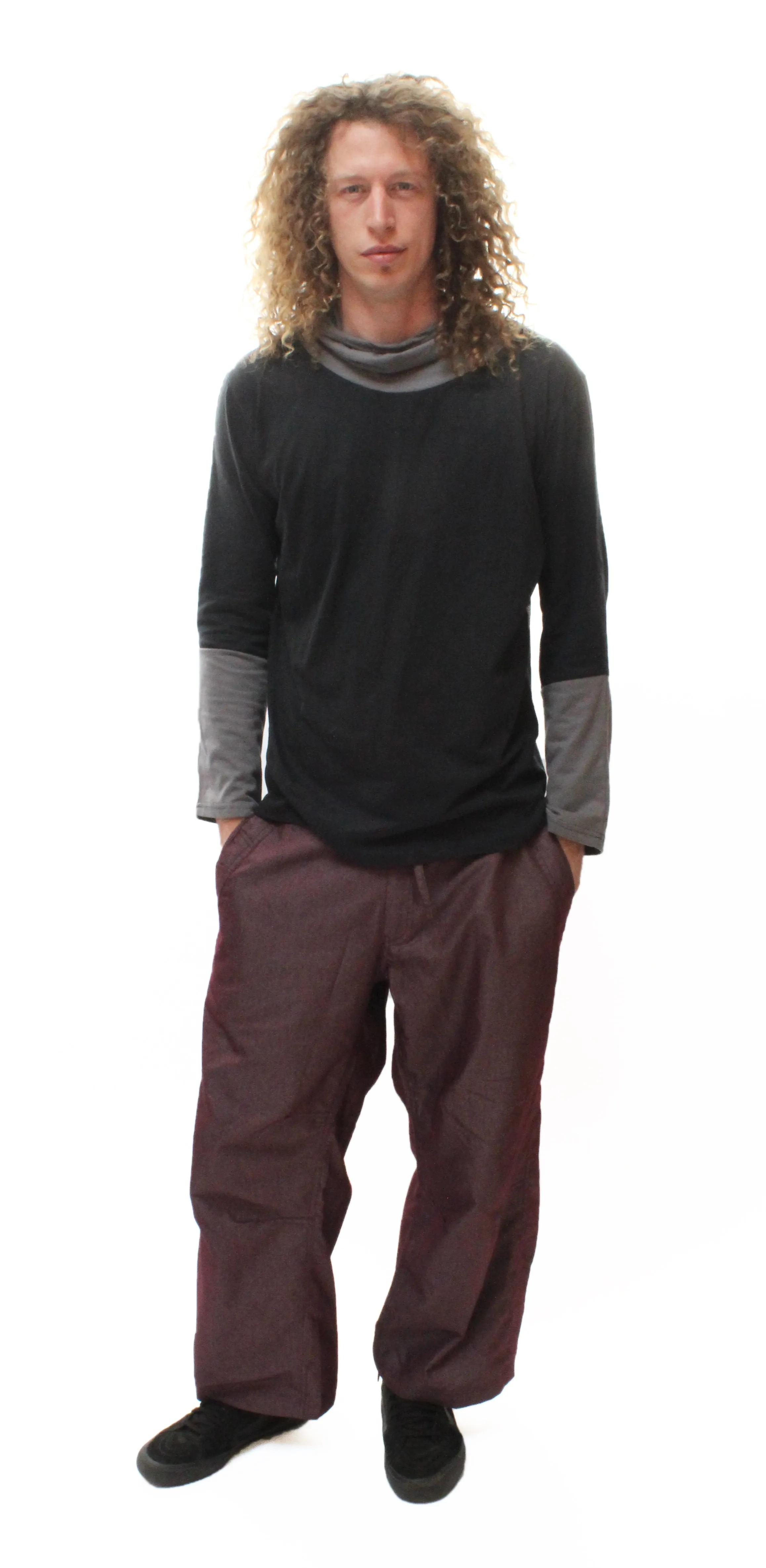 Heathered Drawstring Pant