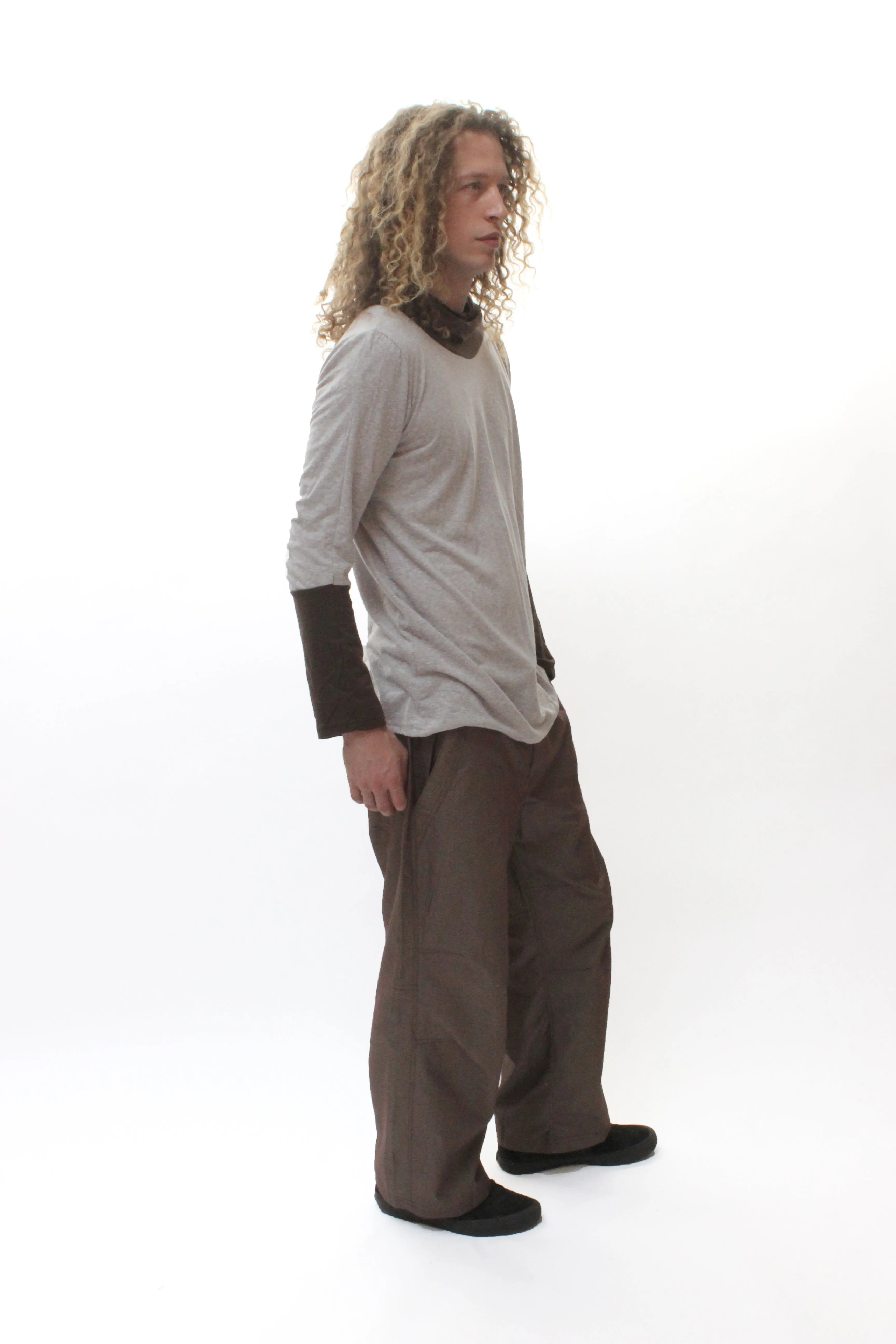 Heathered Drawstring Pant