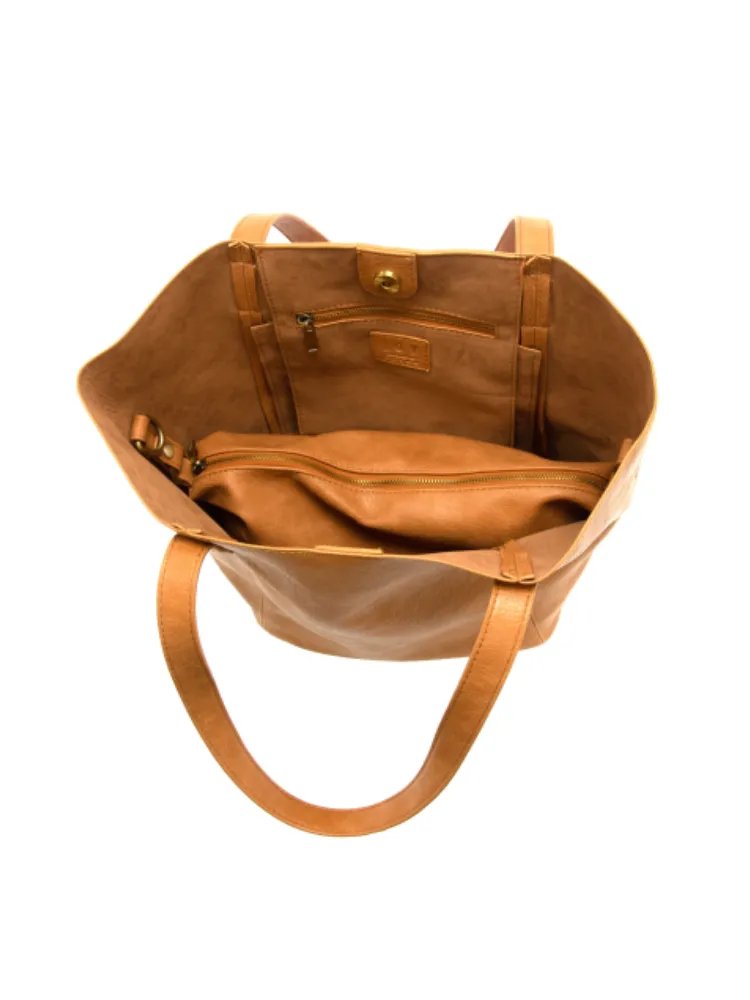 Joy Susan Vida Carryall Tote - Tan
