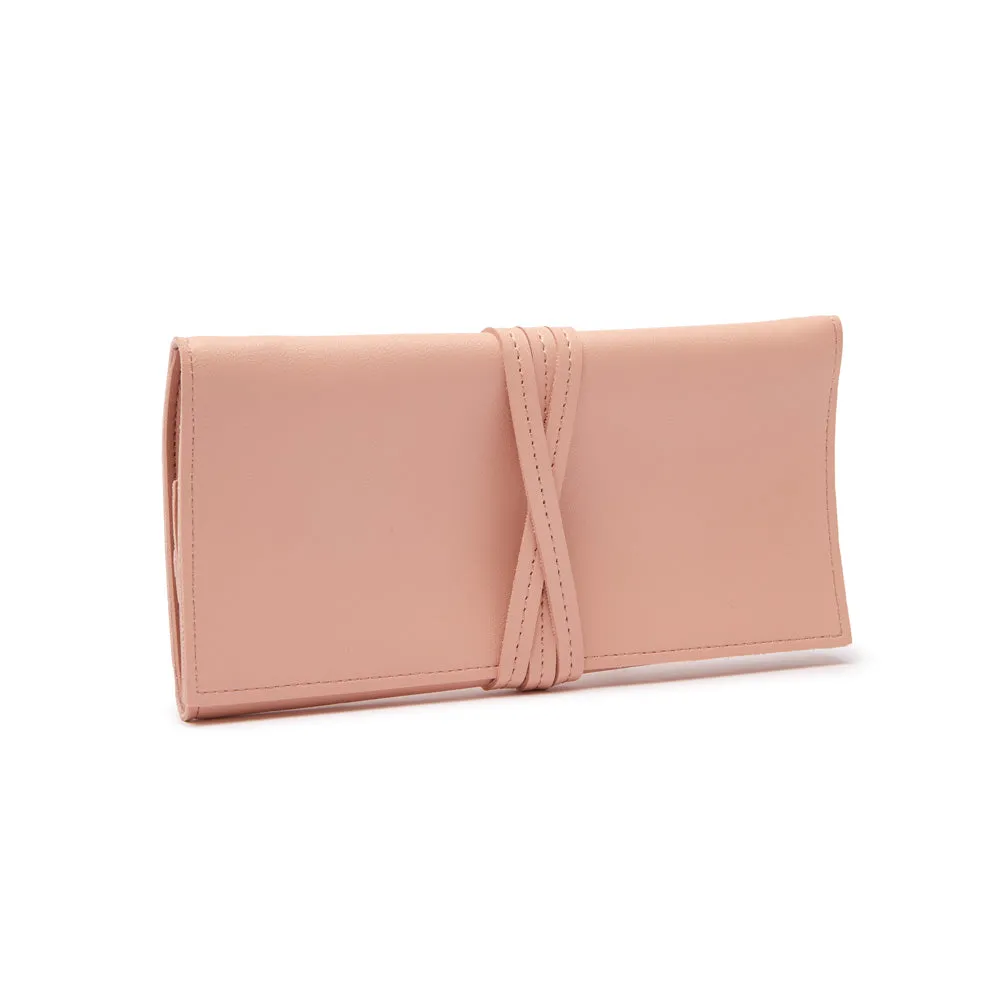 Leather Travel Jewelry Roll