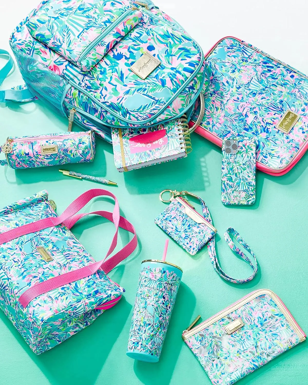 Lilly Pulitzer Folio Document Organizer – Stylish Planner & Tablet Case