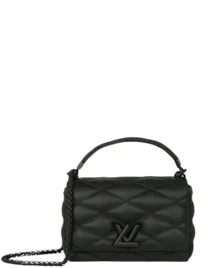 Louis Vuitton Black Out Malletage Top Handle GO-14 MM