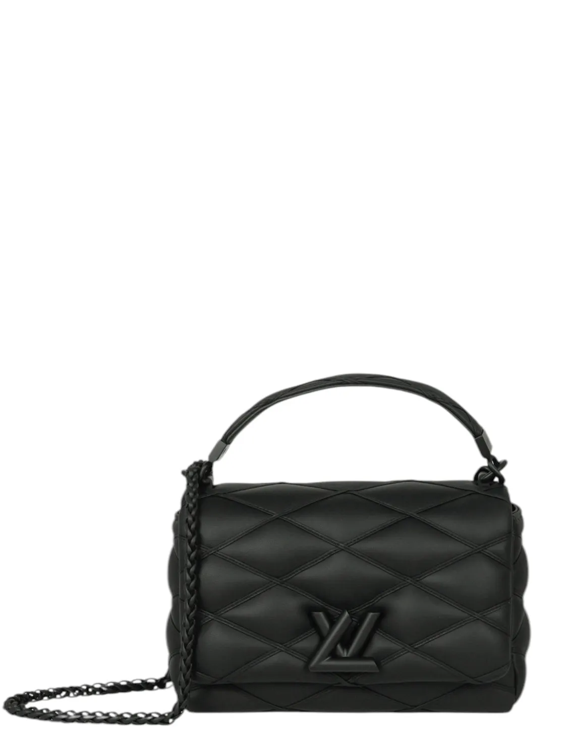 Louis Vuitton Black Out Malletage Top Handle GO-14 MM