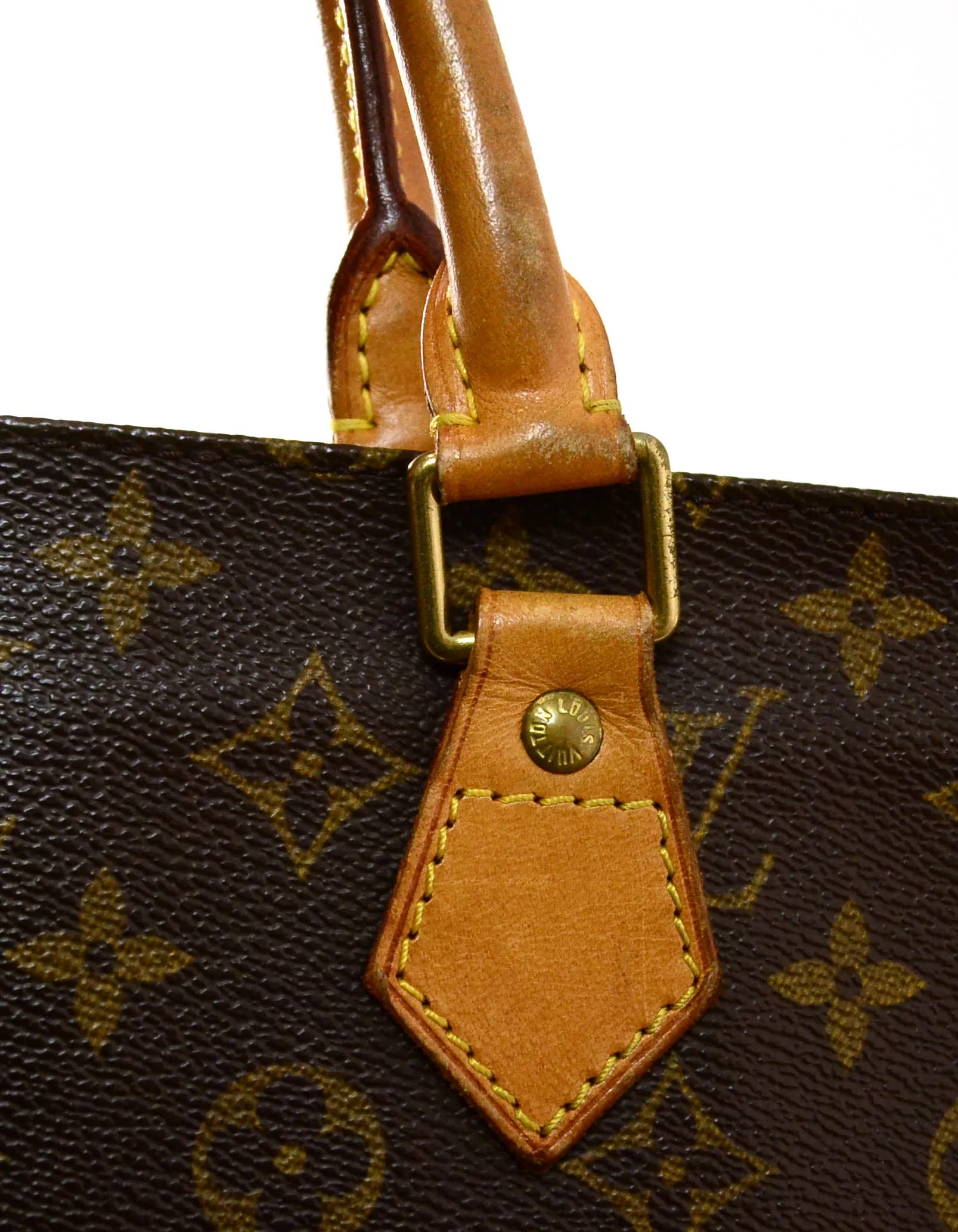 Louis Vuitton Monogram Sac Plat Tote