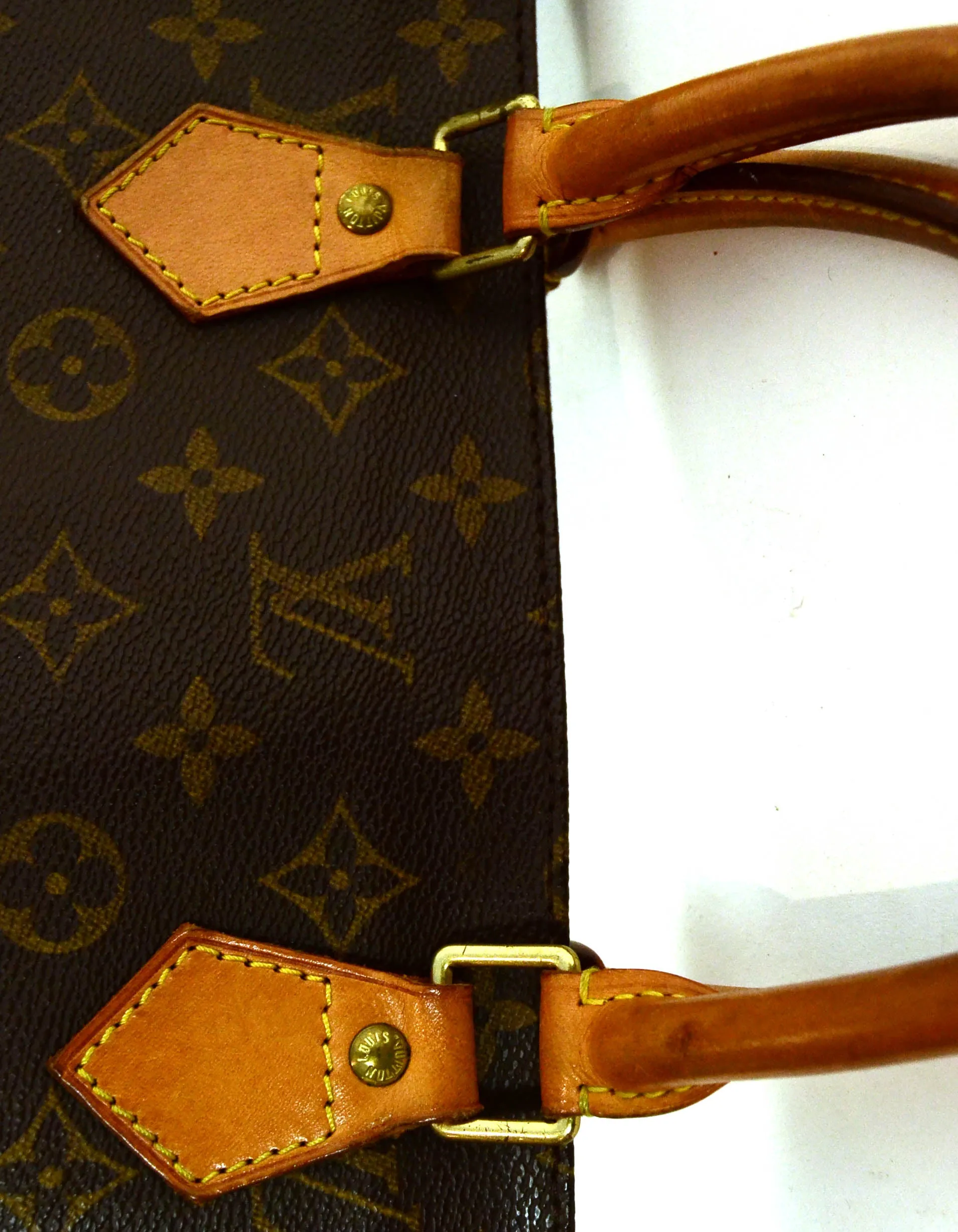 Louis Vuitton Monogram Sac Plat Tote