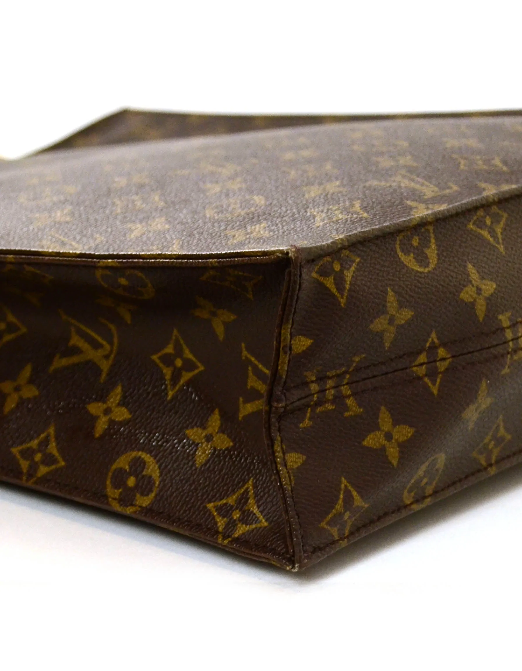 Louis Vuitton Monogram Sac Plat Tote