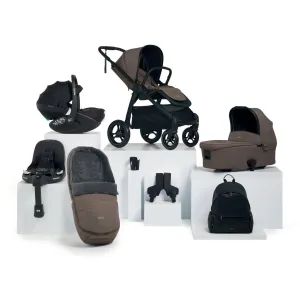 Mamas & Papas Ocarro  Bundle with Maxi-Cosi Pebble 360 Pro² Car Seat (8 Piece) - Café