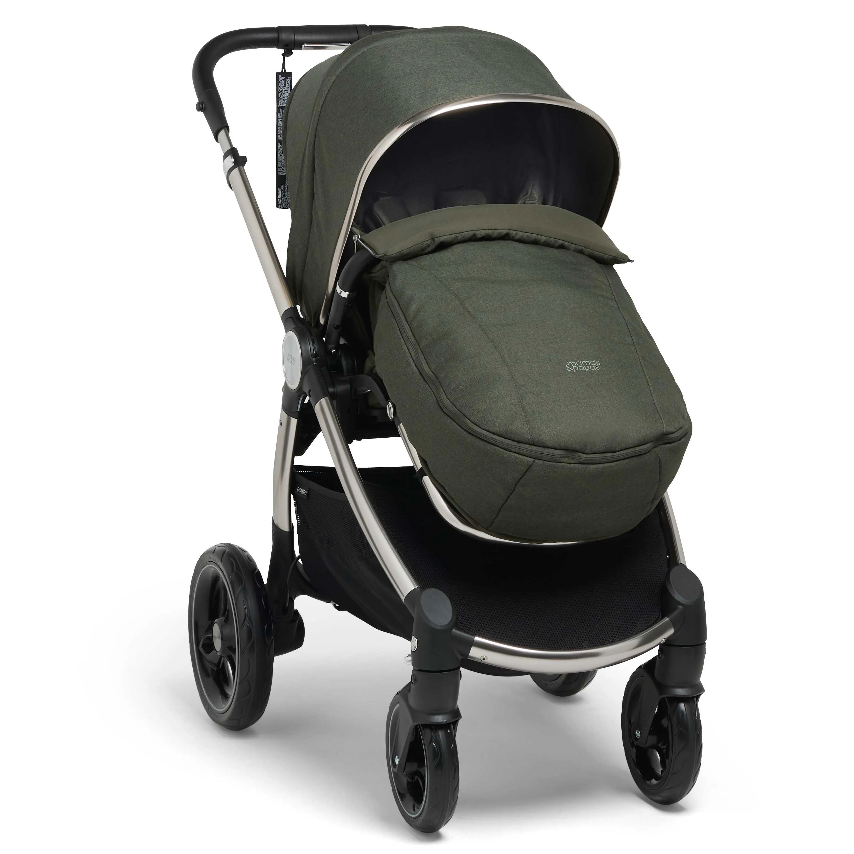Mamas & Papas Ocarro Complete Pebble 360 Pro V2 Bundle in Hunter Green