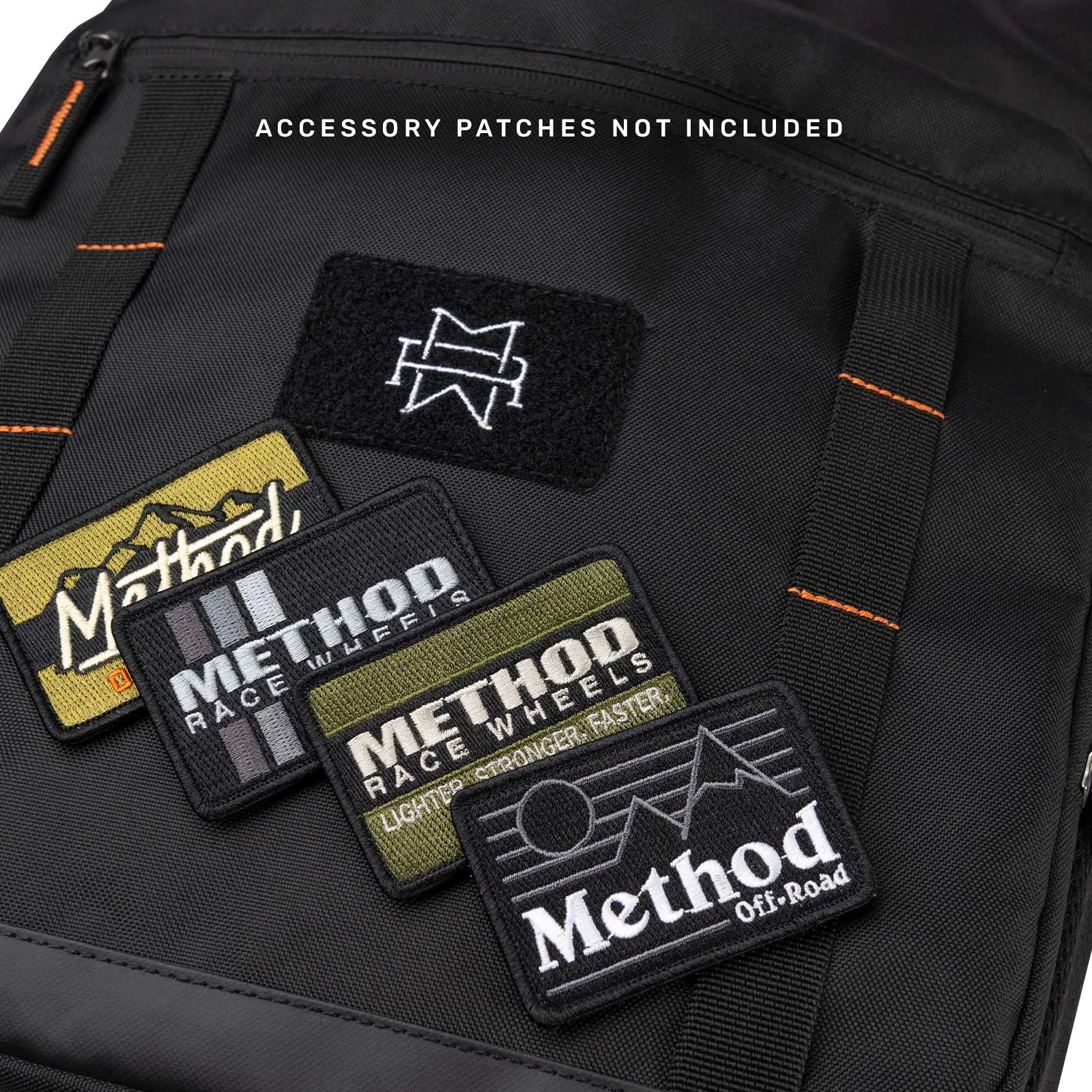 Method Brand Logo Backpack| Black