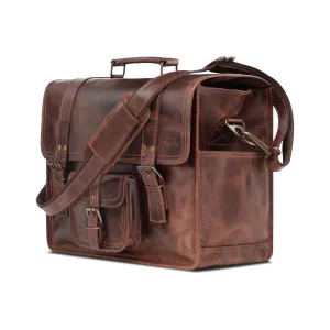 Mica Leather Briefcase for Men