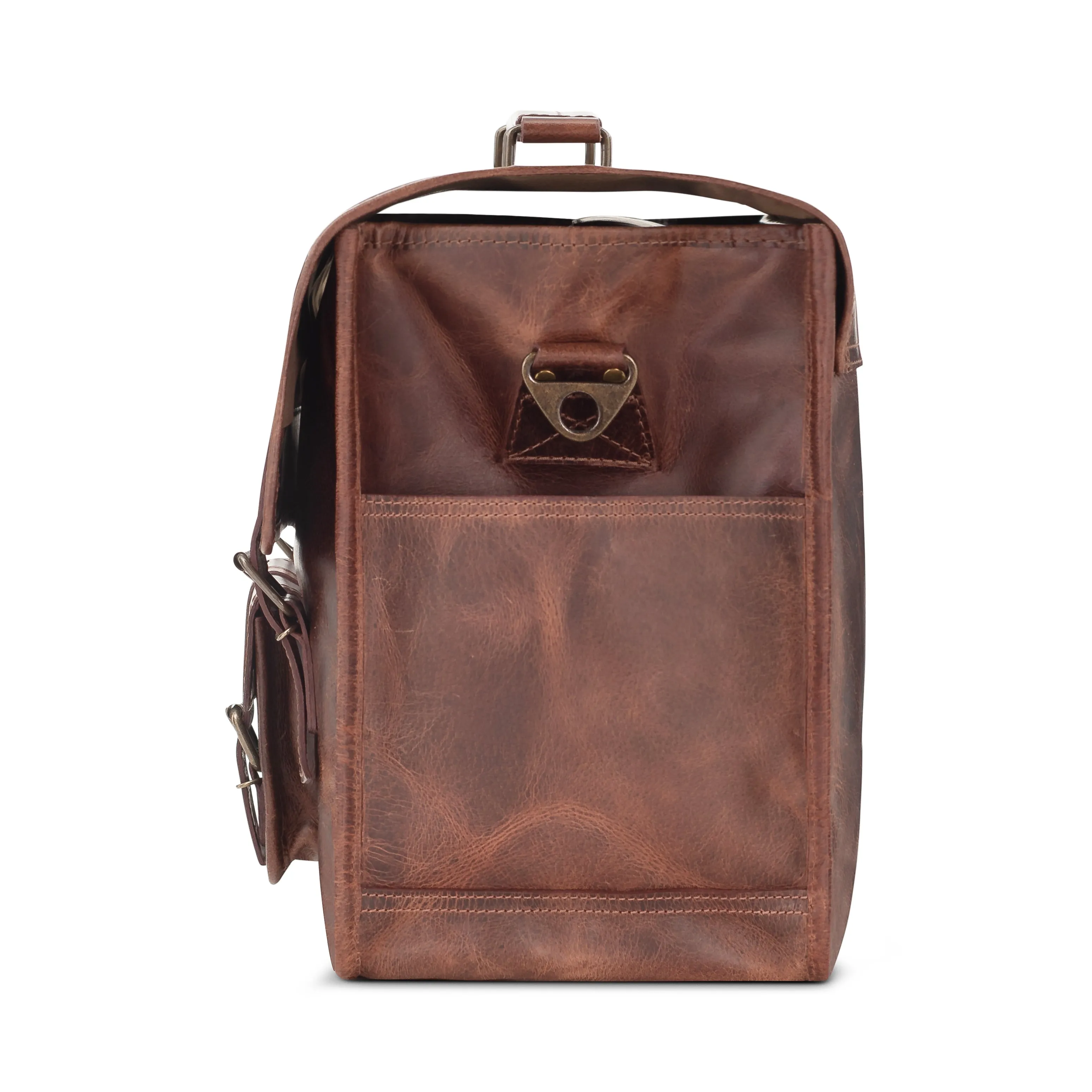 Mica Leather Briefcase for Men