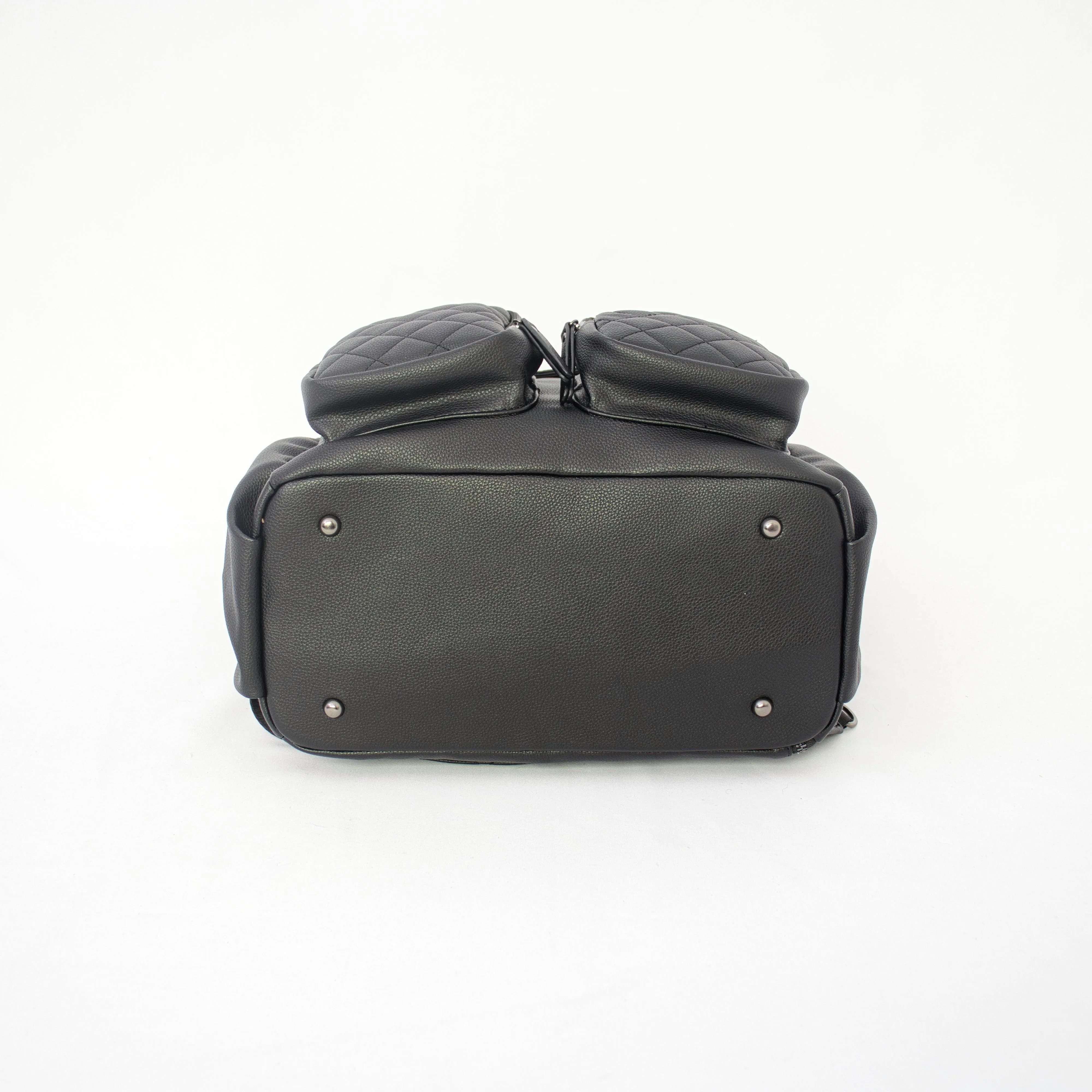 Milana Baby Bag - Matte Black