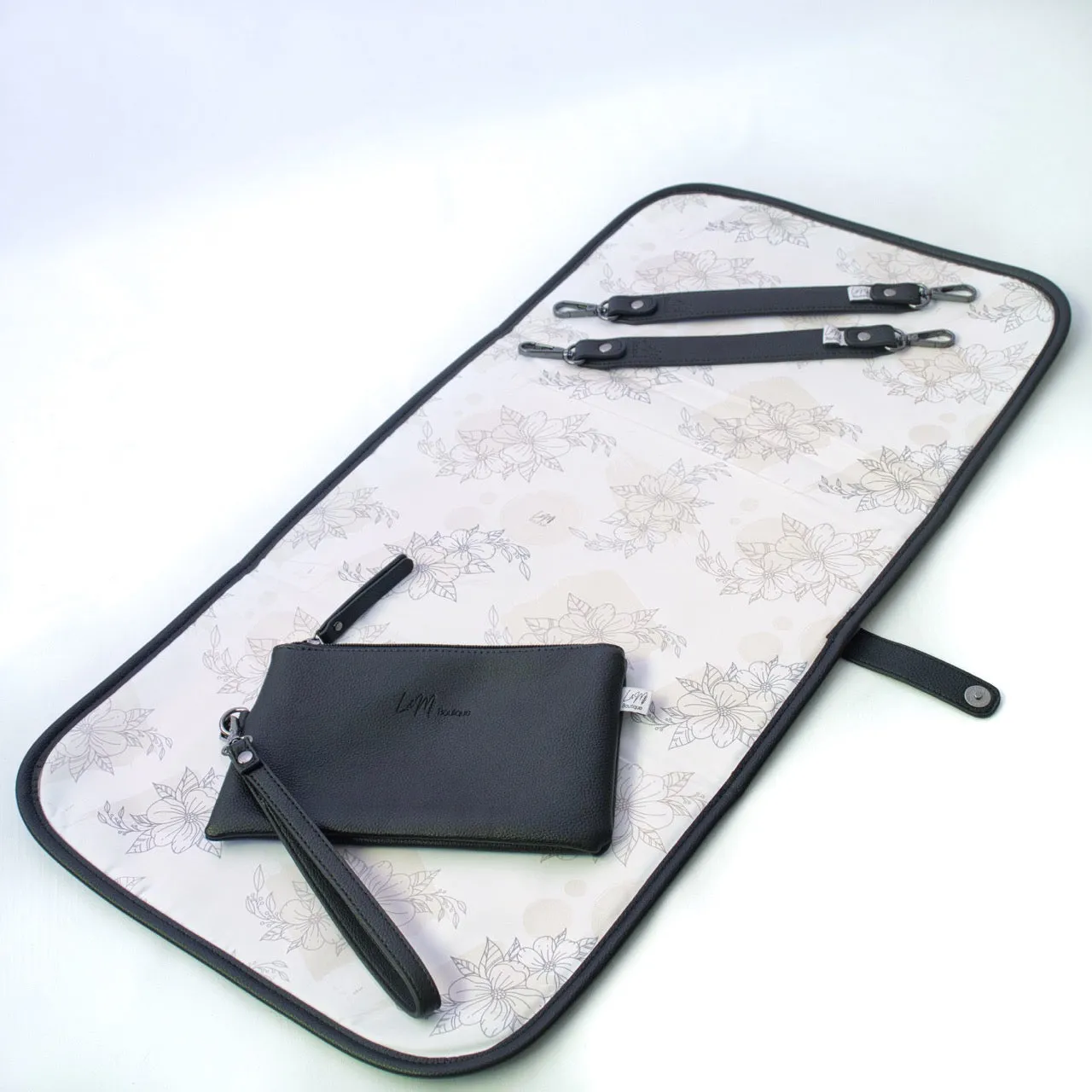 Milana Baby Bag - Matte Black