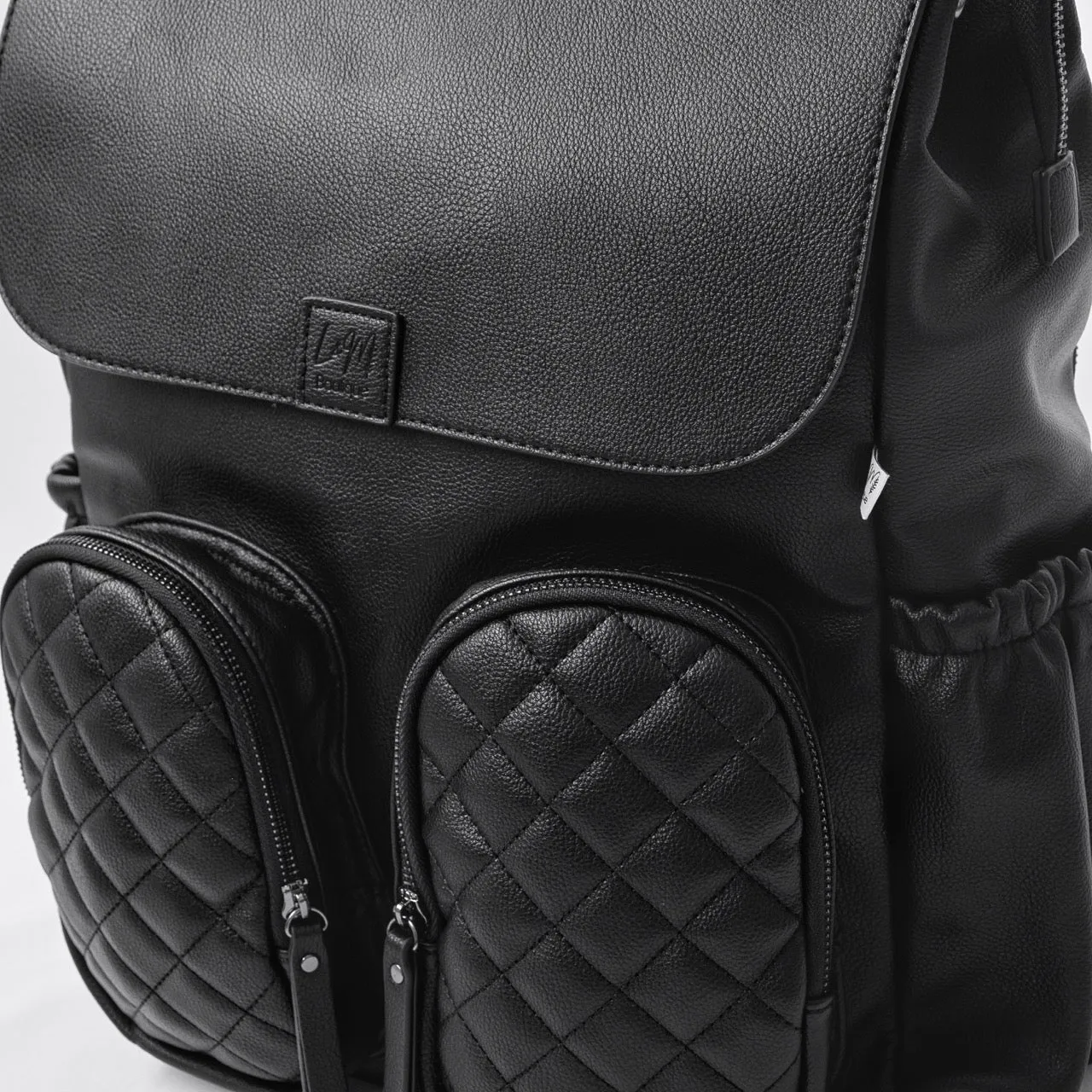 Milana Baby Bag - Matte Black