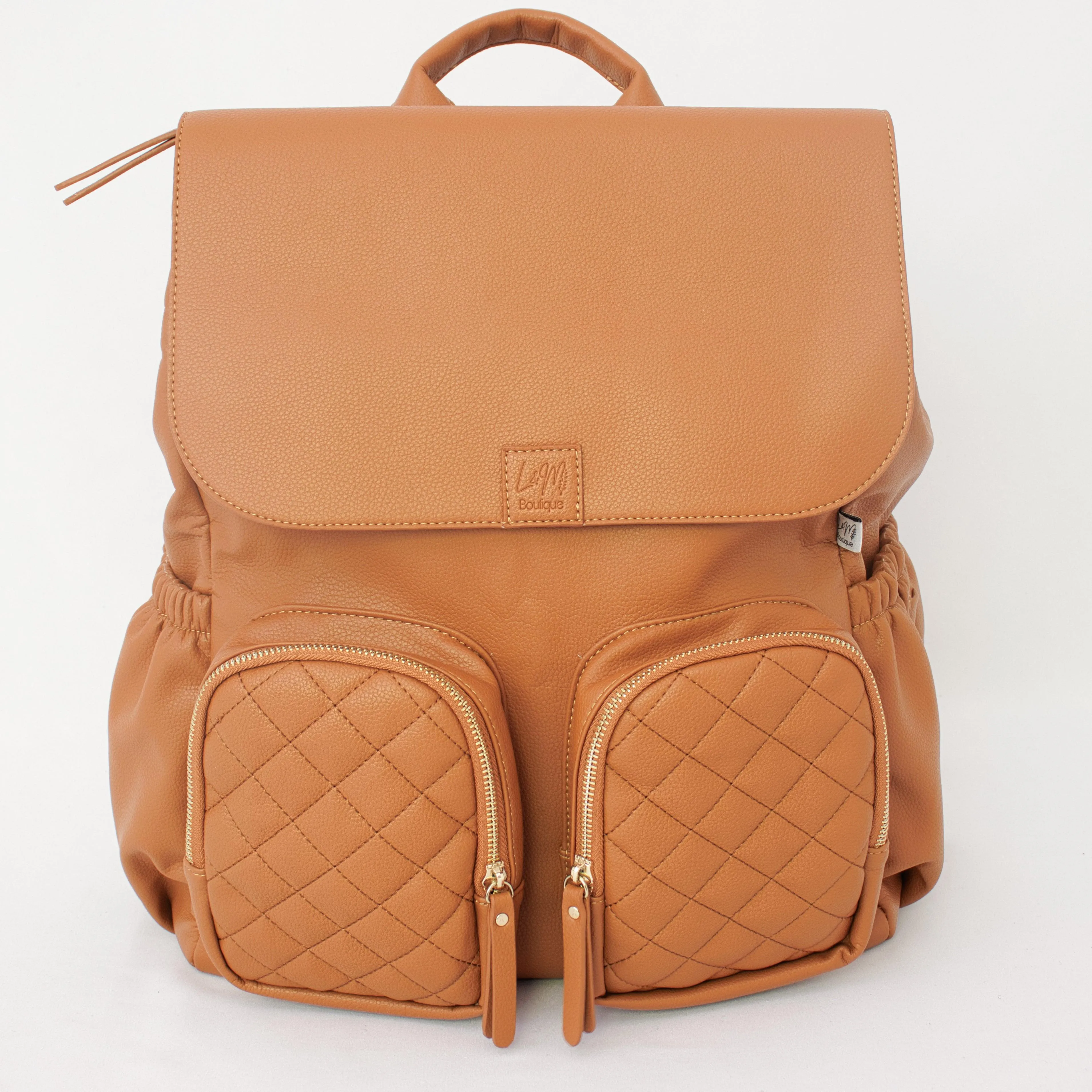 Milana Nappy Bag - Tan