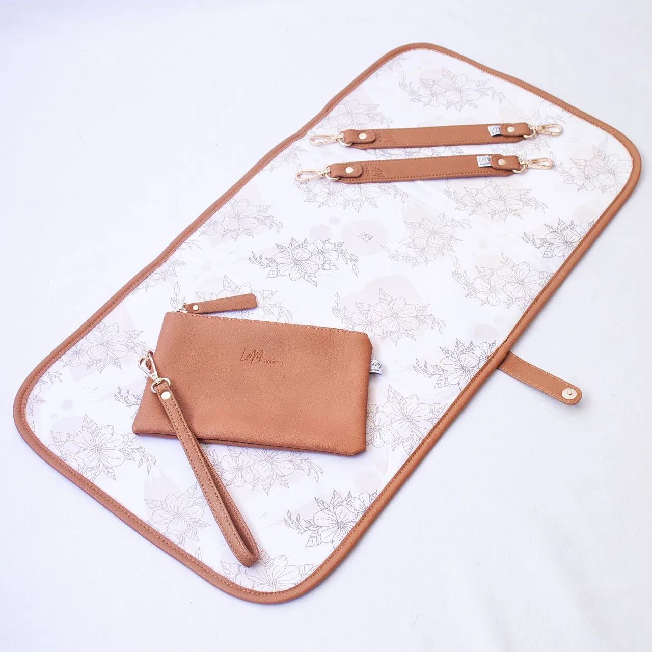 Milana Nappy Bag - Tan