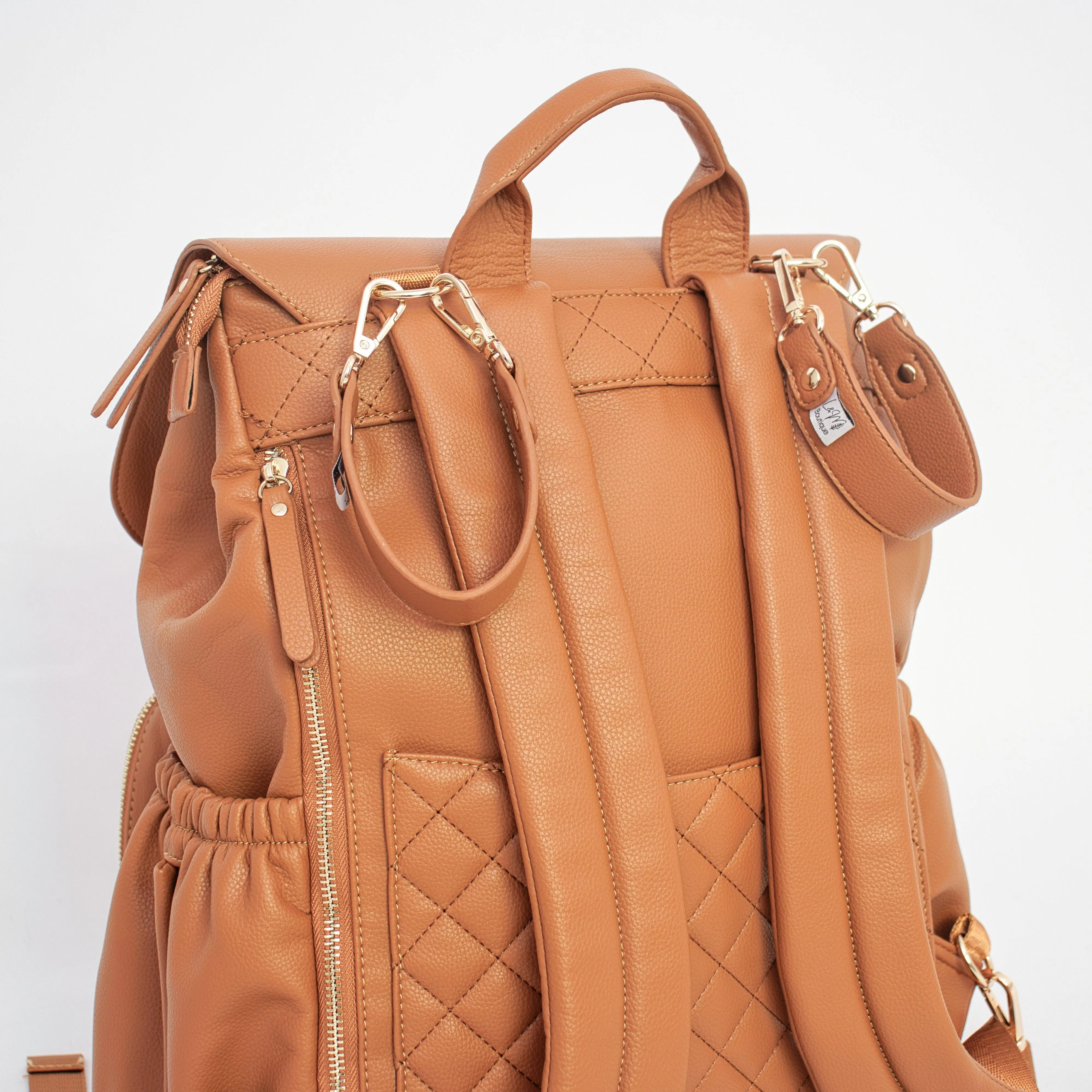 Milana Nappy Bag - Tan