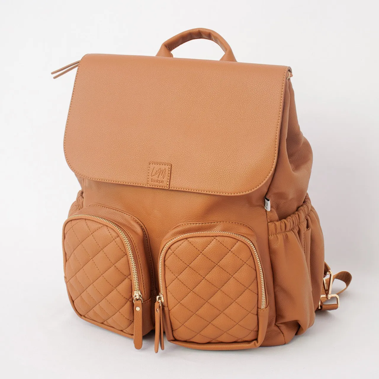 Milana Nappy Bag - Tan