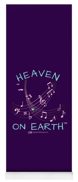 Music Heaven On Earth - Yoga Mat